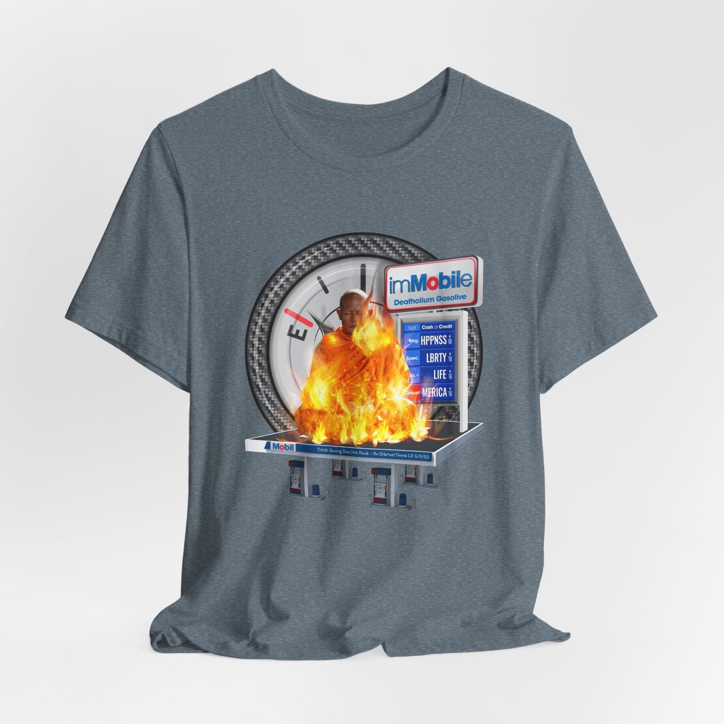DK93: Deatholium Gasolive (imMOBILe Edition) - Unisex S/S T-Shirt