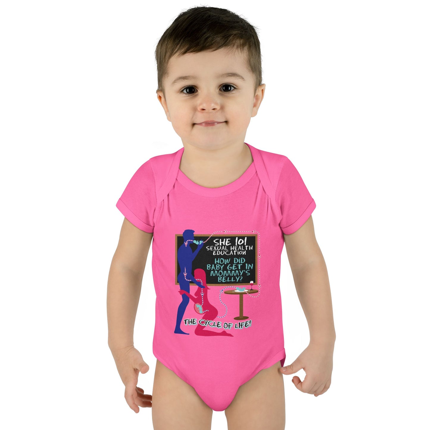 DK184: Baby In The Belly - Infant Sized Onsie