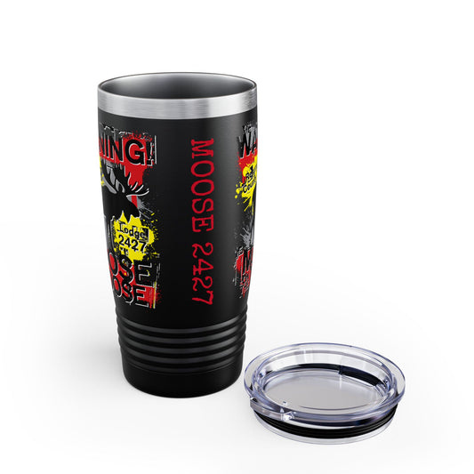 Moose Lodge 2427 - Loose Moose - Ringneck Tumbler, 20oz