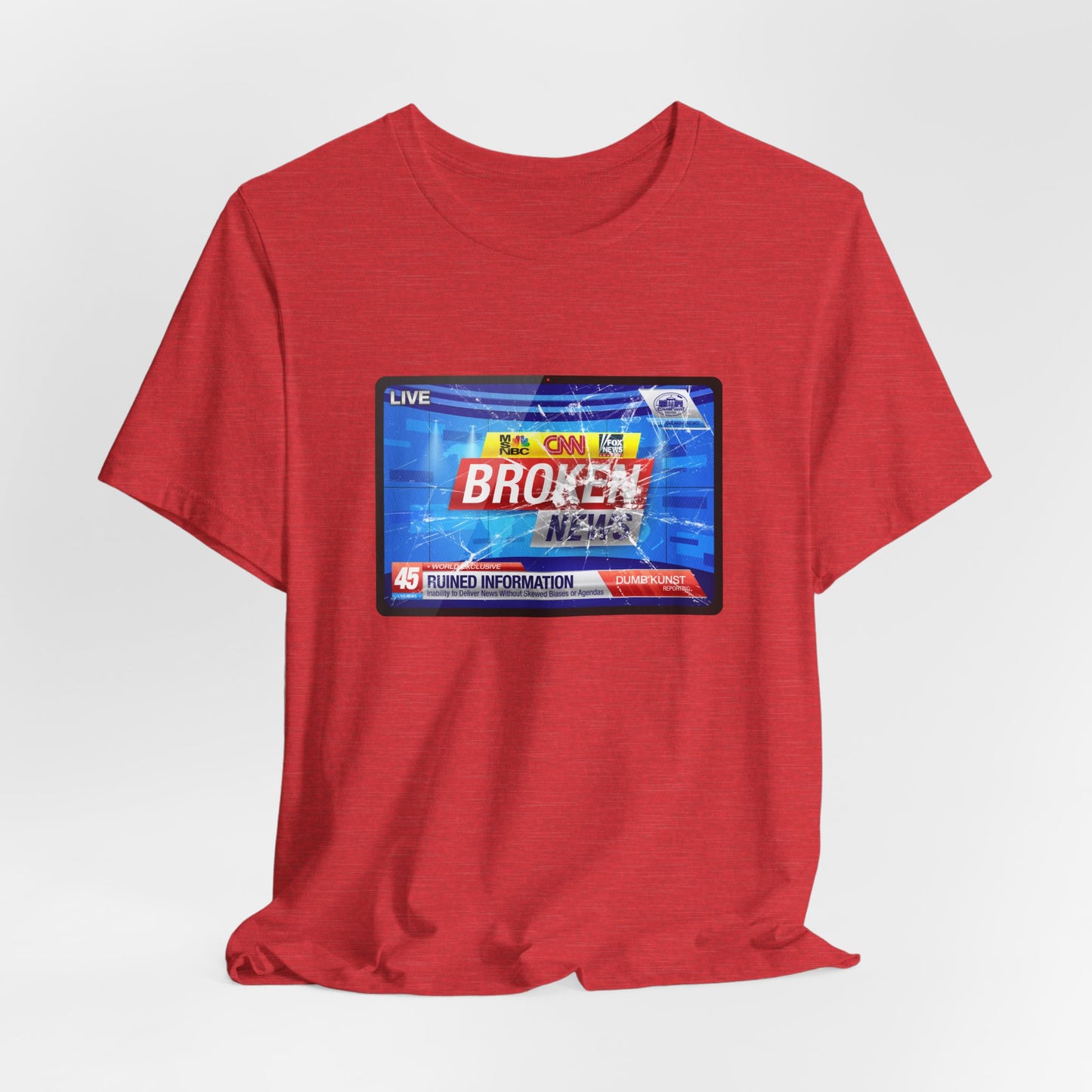 DK24: Broken News - Unisex S/S T-Shirt