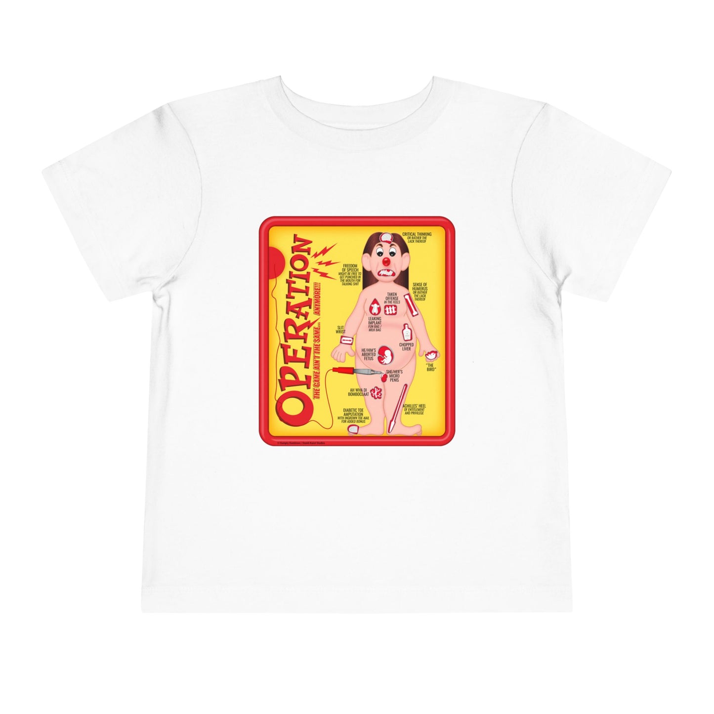 DK223: Operation - Toddler Sized T-Shirt