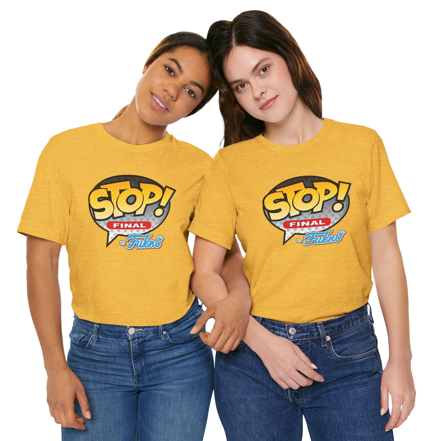 DK103: Stop! by Fukno - Unisex S/S T-Shirt