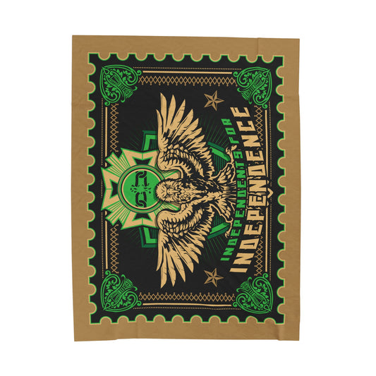 DK12: You Down With O.P.P.? (Independence) - Velveteen Plush Blanket