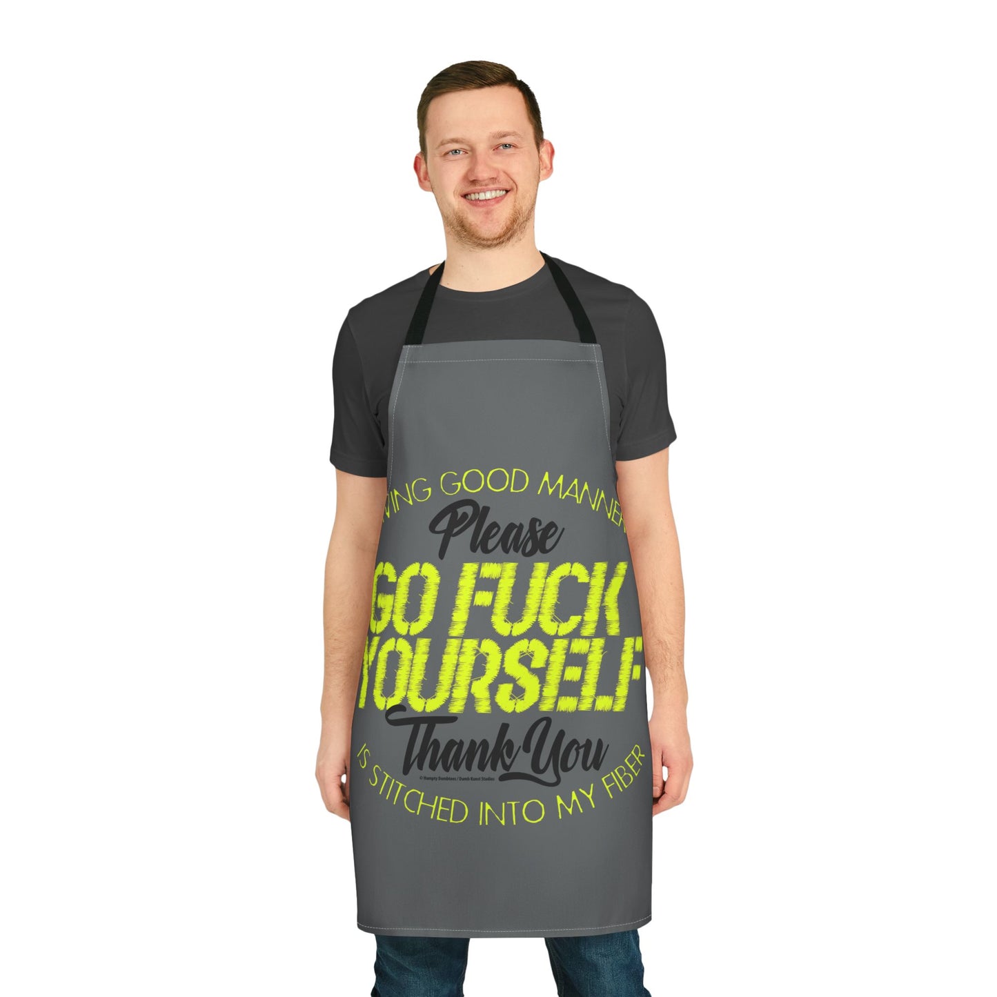 DK90: Please & Thank You (Go Fuck Yourself) - Twill Kitchen Apron