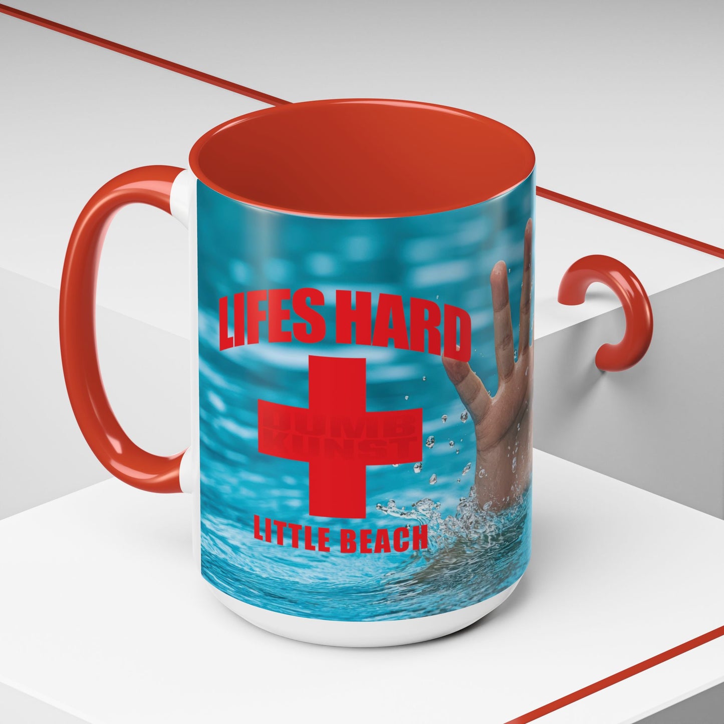 DK42: LIFESHARD - Little Beach - Ceramic Coffee Mugs