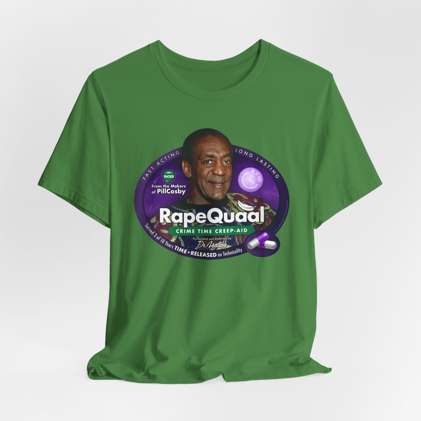 DK102: RapeQuaal by Pill Cosby - Unisex S/S T-Shirt