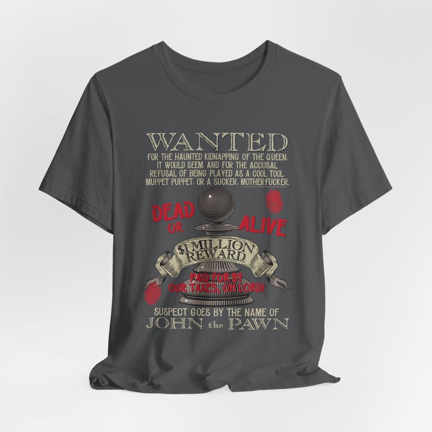 DK122: Wanted: Ransom Propaganda (Wanted Edition) - Unisex S/S T-Shirt