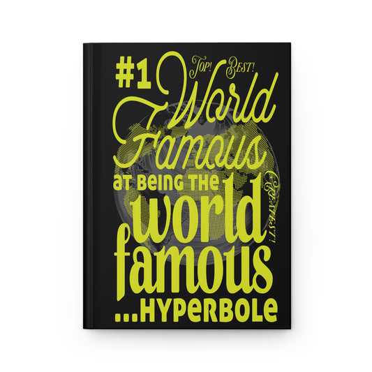 DK162: World Famous - Hardcover Writing Journal