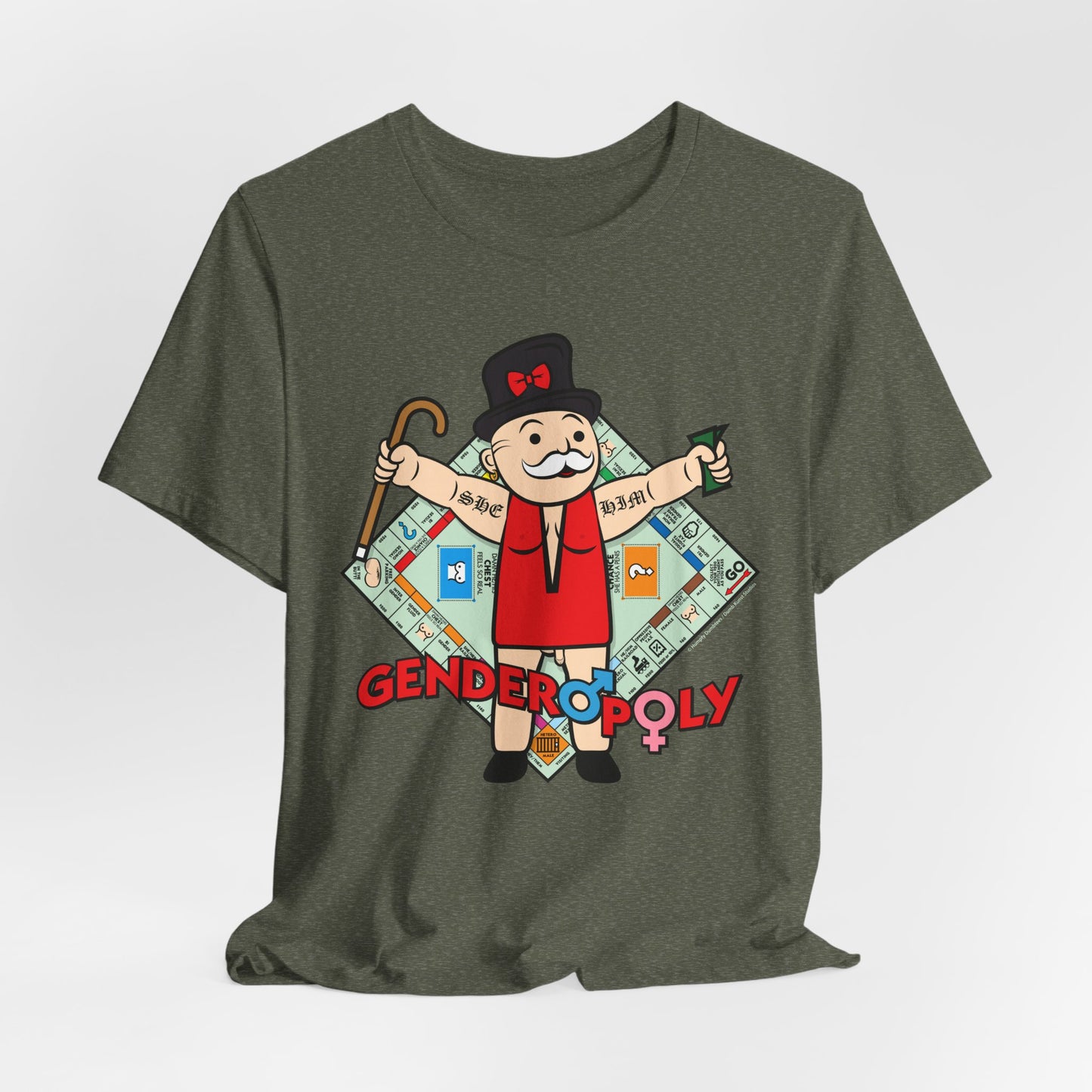 DK142: Genderopoly - Unisex S/S T-Shirt