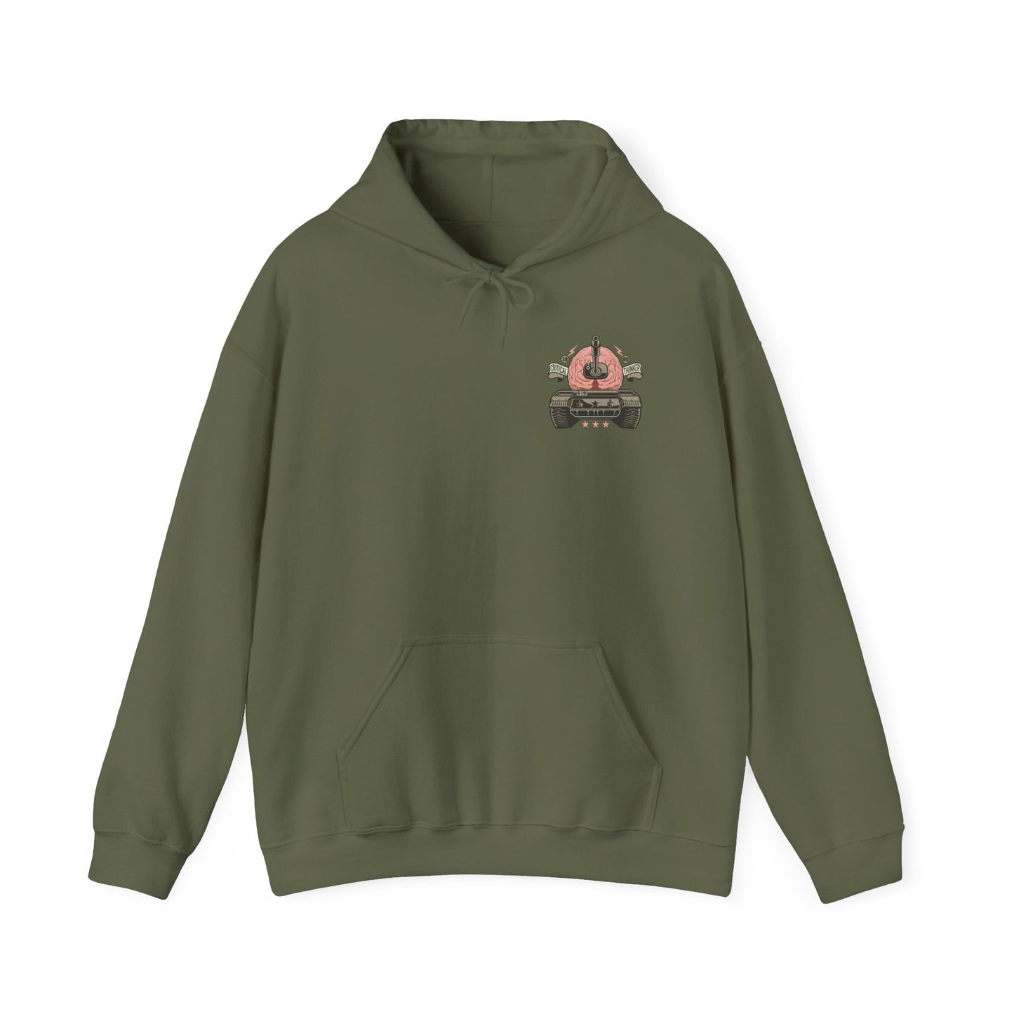 DK125: Think Tank - Adult Hooded Sweatshirt