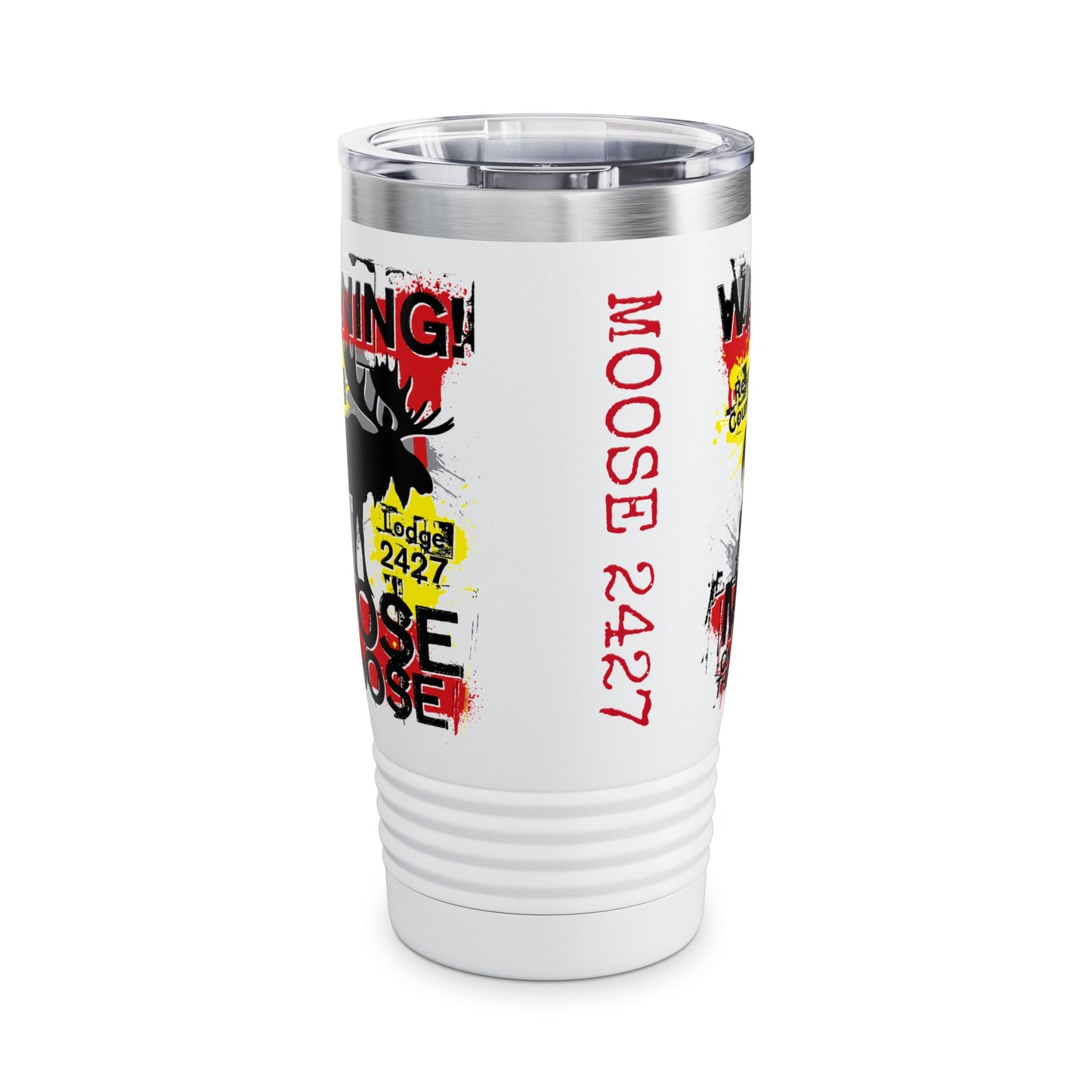 Moose Lodge 2427 - Loose Moose - Ringneck Tumbler, 20oz