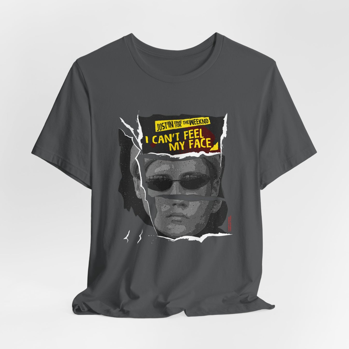 DK202: Can't Feel My Face - Unisex S/S T-Shirt