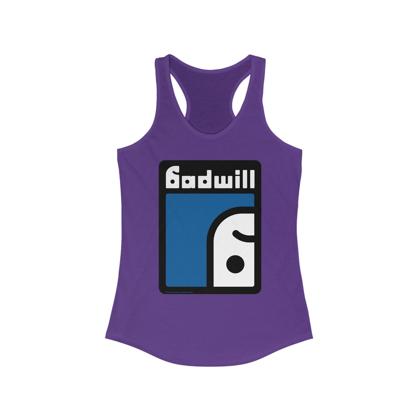 DK124: Badwill - Ladies Racerback Tank