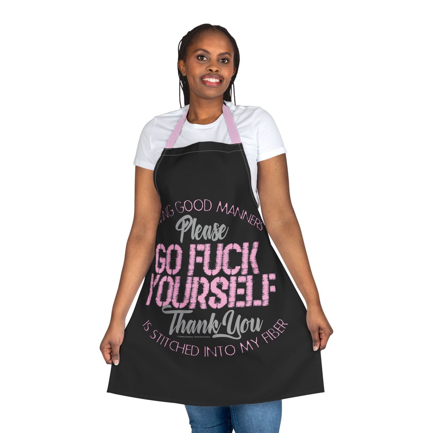 DK90: Please & Thank You (Go Fuck Yourself) - Twill Kitchen Apron