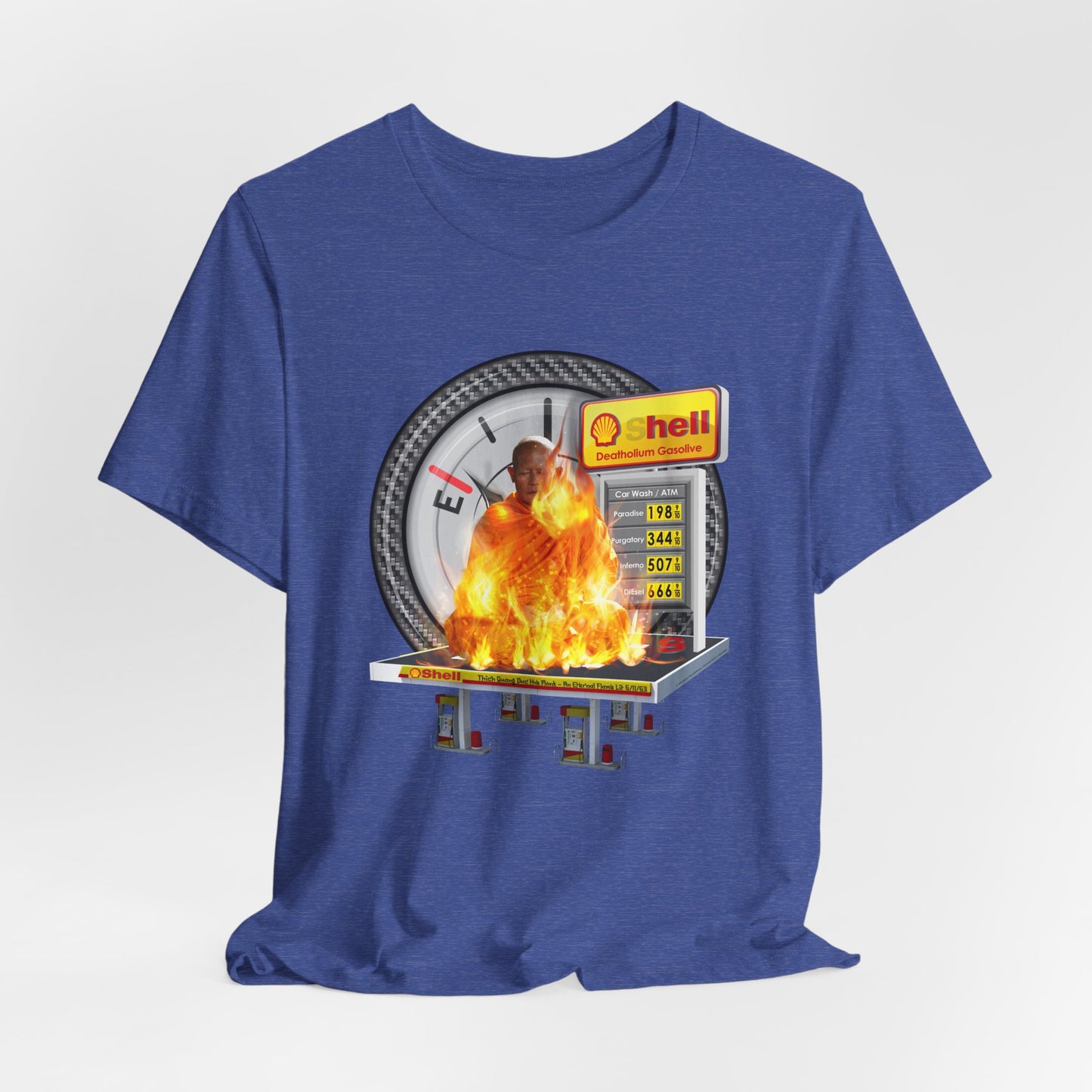 DK93: Deatholium Gasolive (sHELL Edition) - Unisex S/S T-Shirt