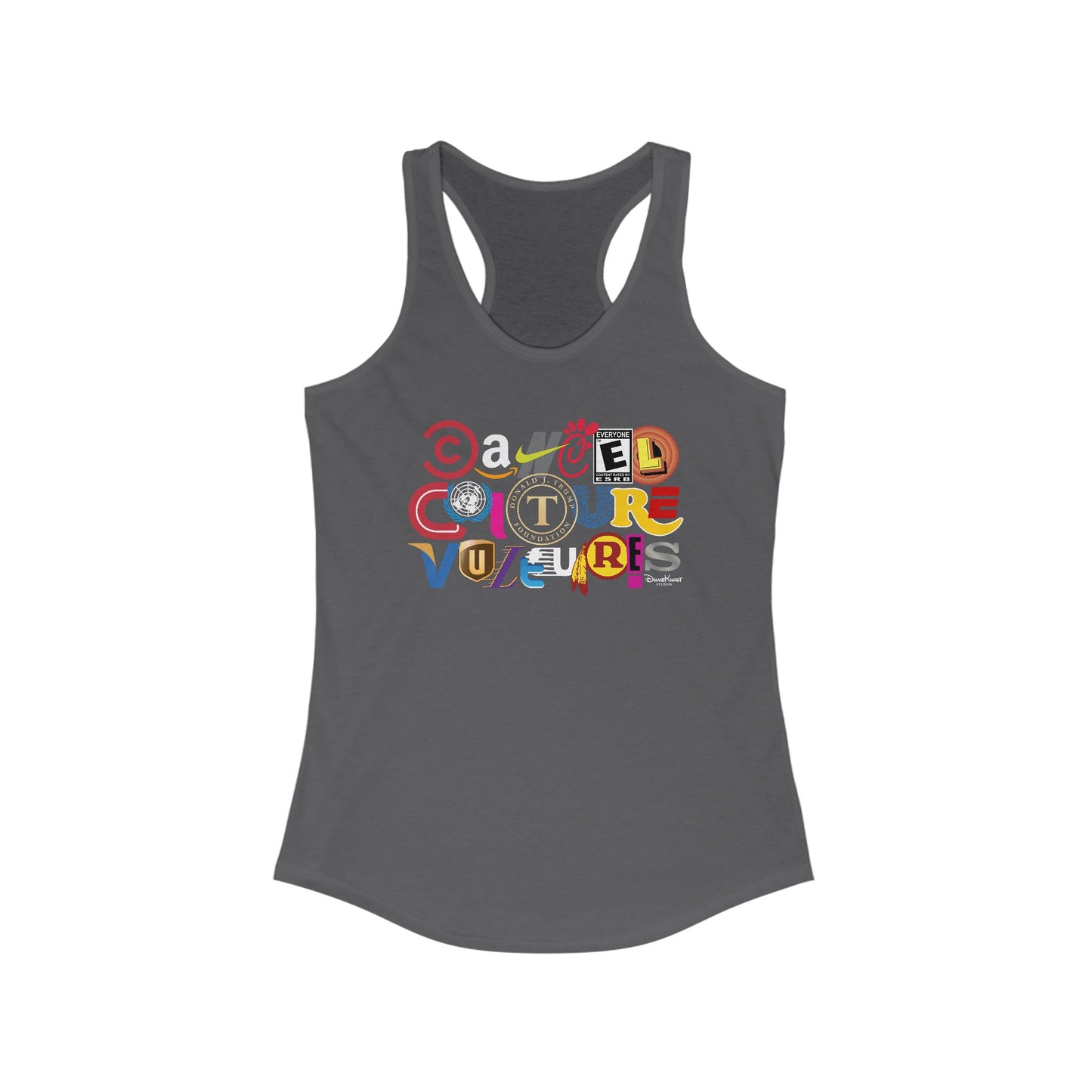 DK53: Cancel Culture (Vulture Edition) - Ladies Racerback Tank