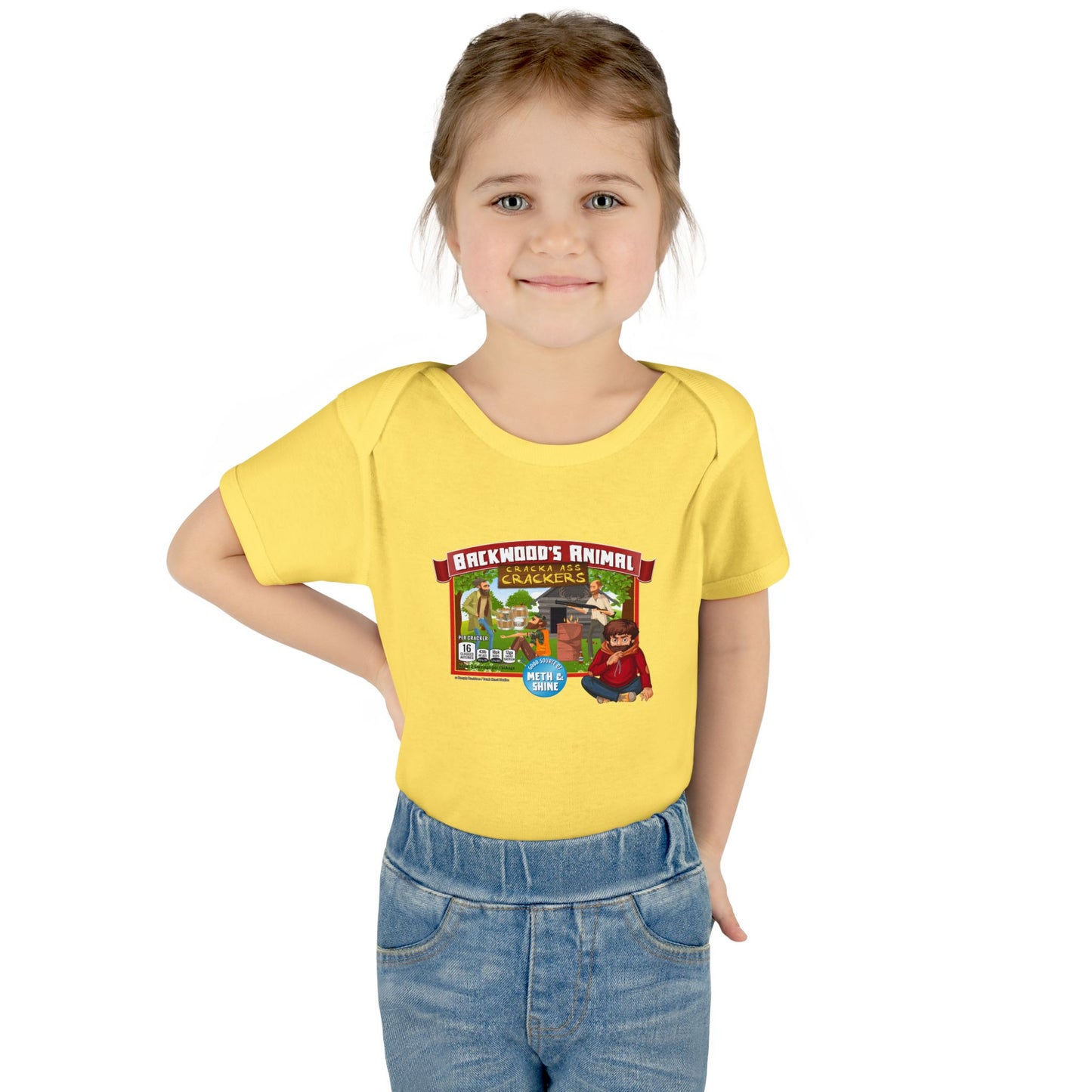 DK77: Animal Cracka' Ass Crackas - Infant Sized Onsie