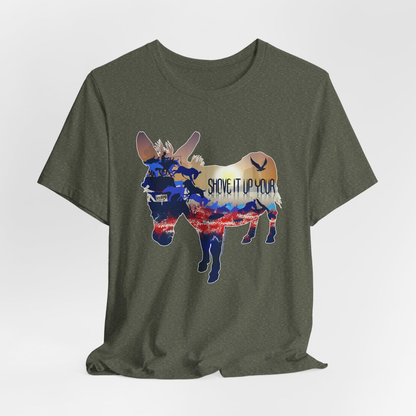 DK85: Shove It Up Your - Unisex S/S T-Shirt