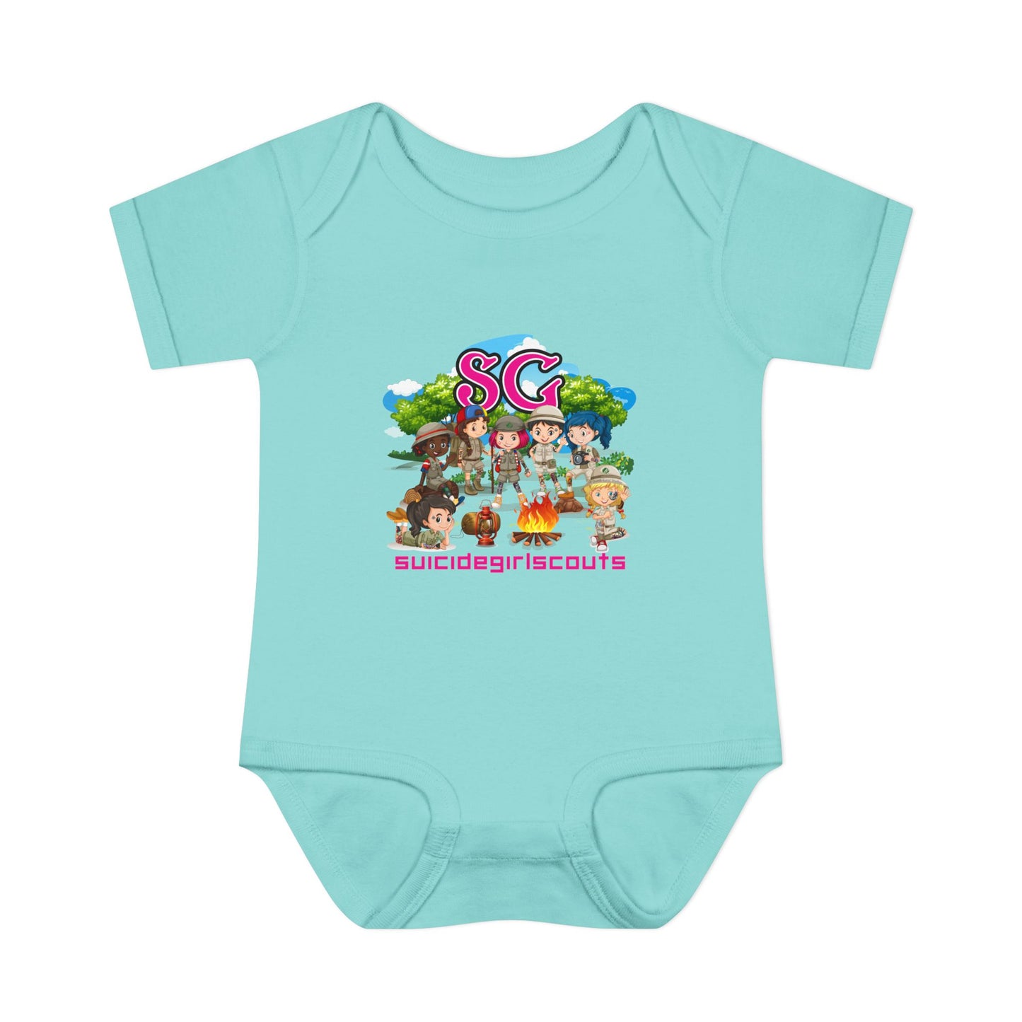 DK66: Suicide Girlscouts - Infant Sized Onsie