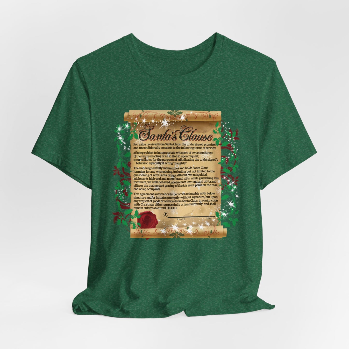 DK35: Santa's Clause - Unisex S/S T-Shirt