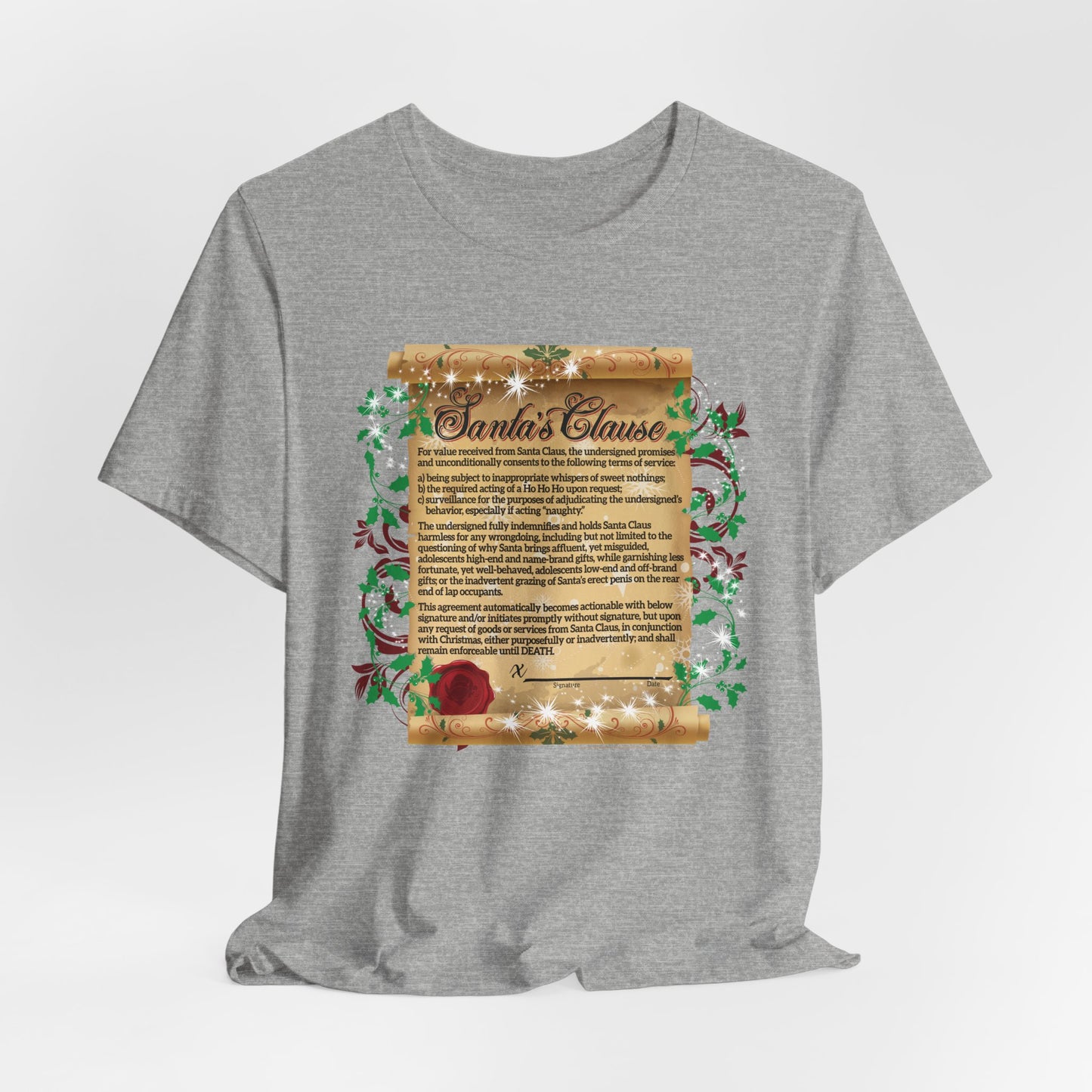 DK35: Santa's Clause - Unisex S/S T-Shirt