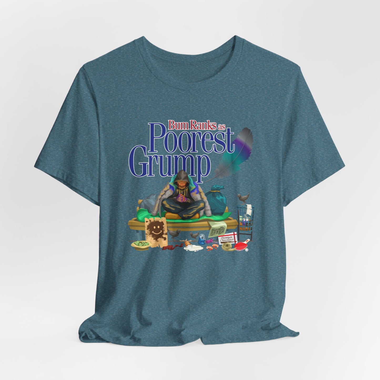 DK146: Poorest Grump - Unisex S/S T-Shirt