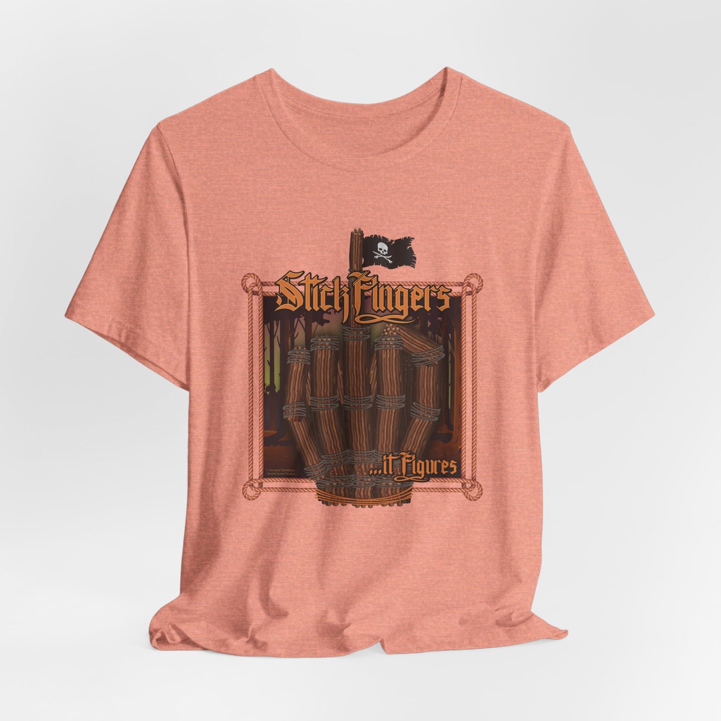 DK218: It Stick Figures - Unisex S/S T-Shirt
