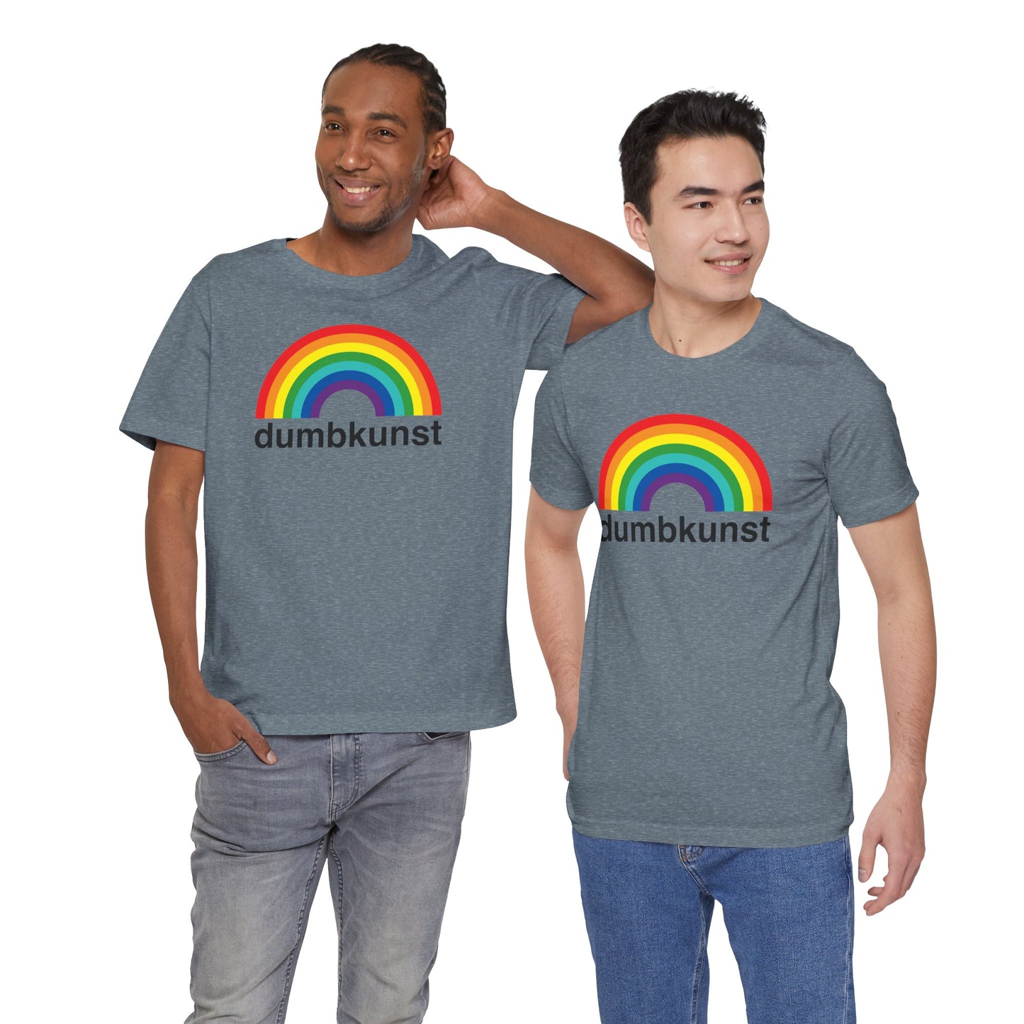 DK16: Dumb Kunst Under The Rainbow - Unisex S/S T-Shirt