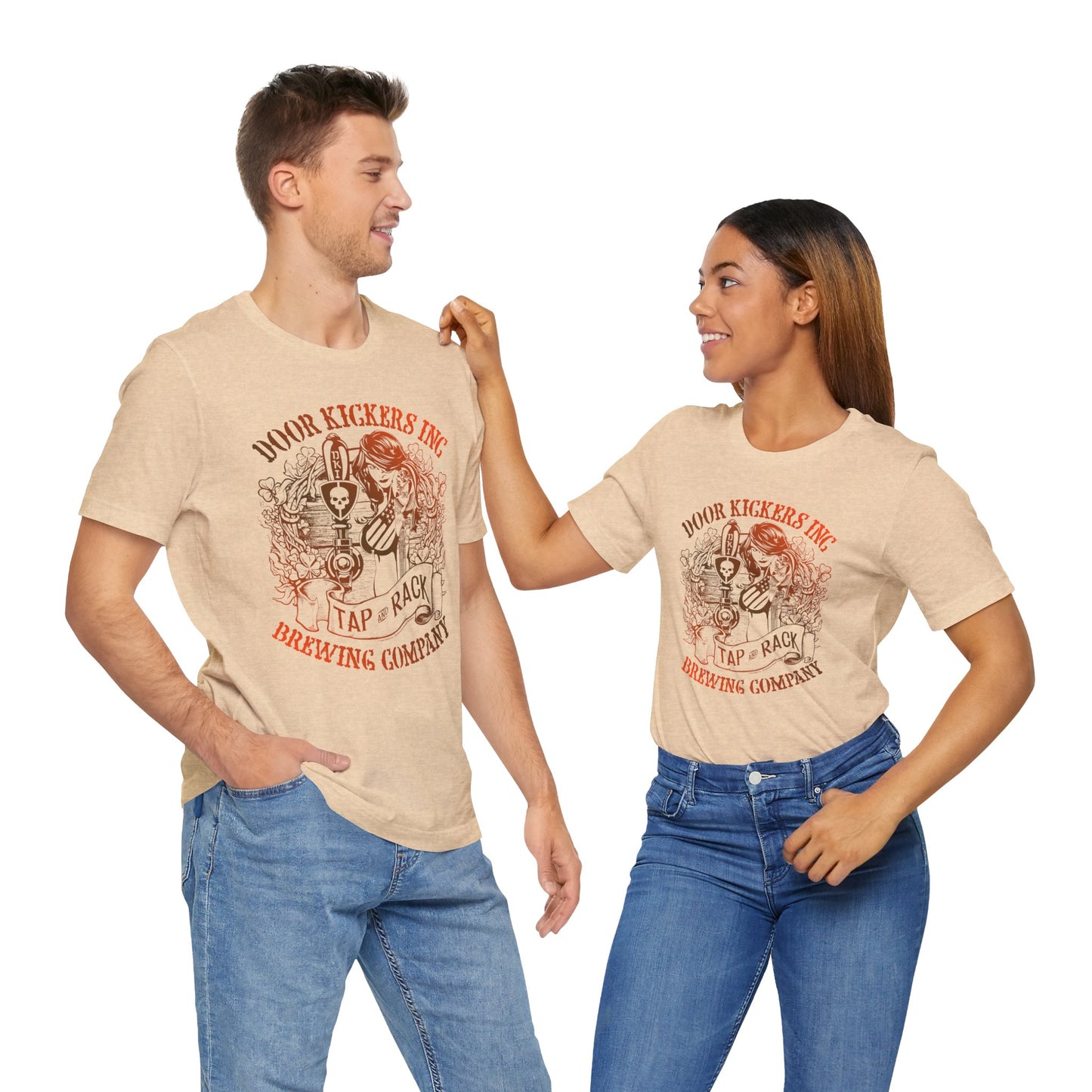 DK132: Tap & Rack - Unisex S/S T-Shirt