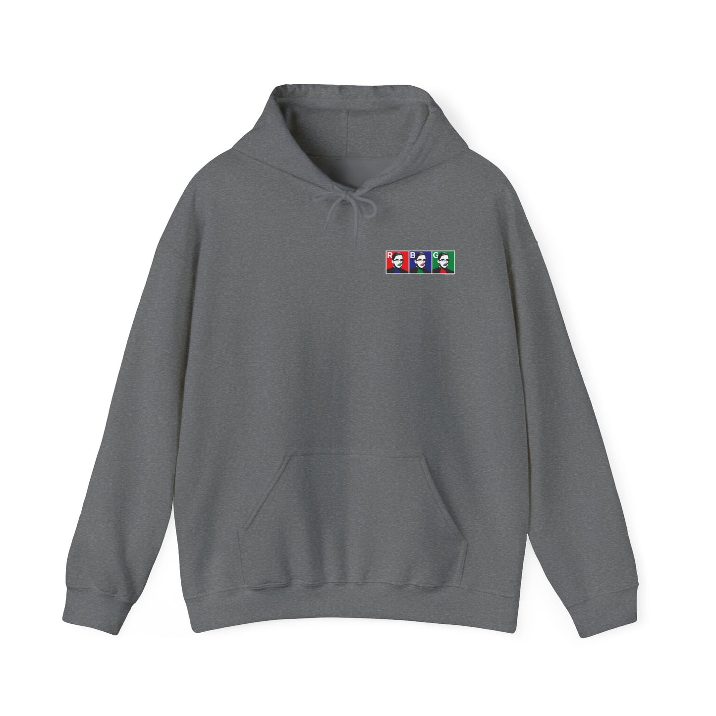 DK10: RBG in RGB - Adult Hooded Sweatshirt