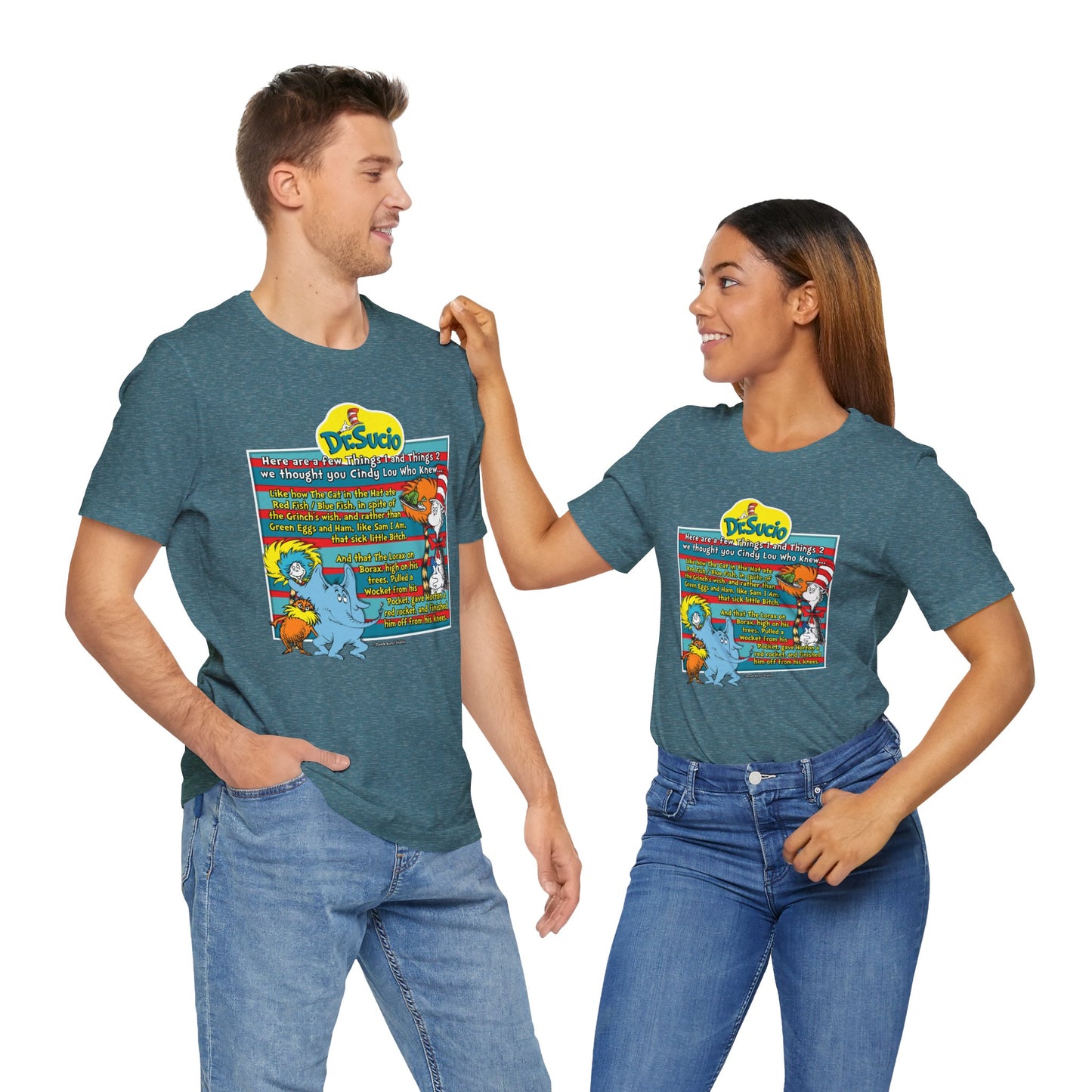 DK64: Doctored Seuss (Dirty Dr. Sucio) - Unisex S/S T-Shirt