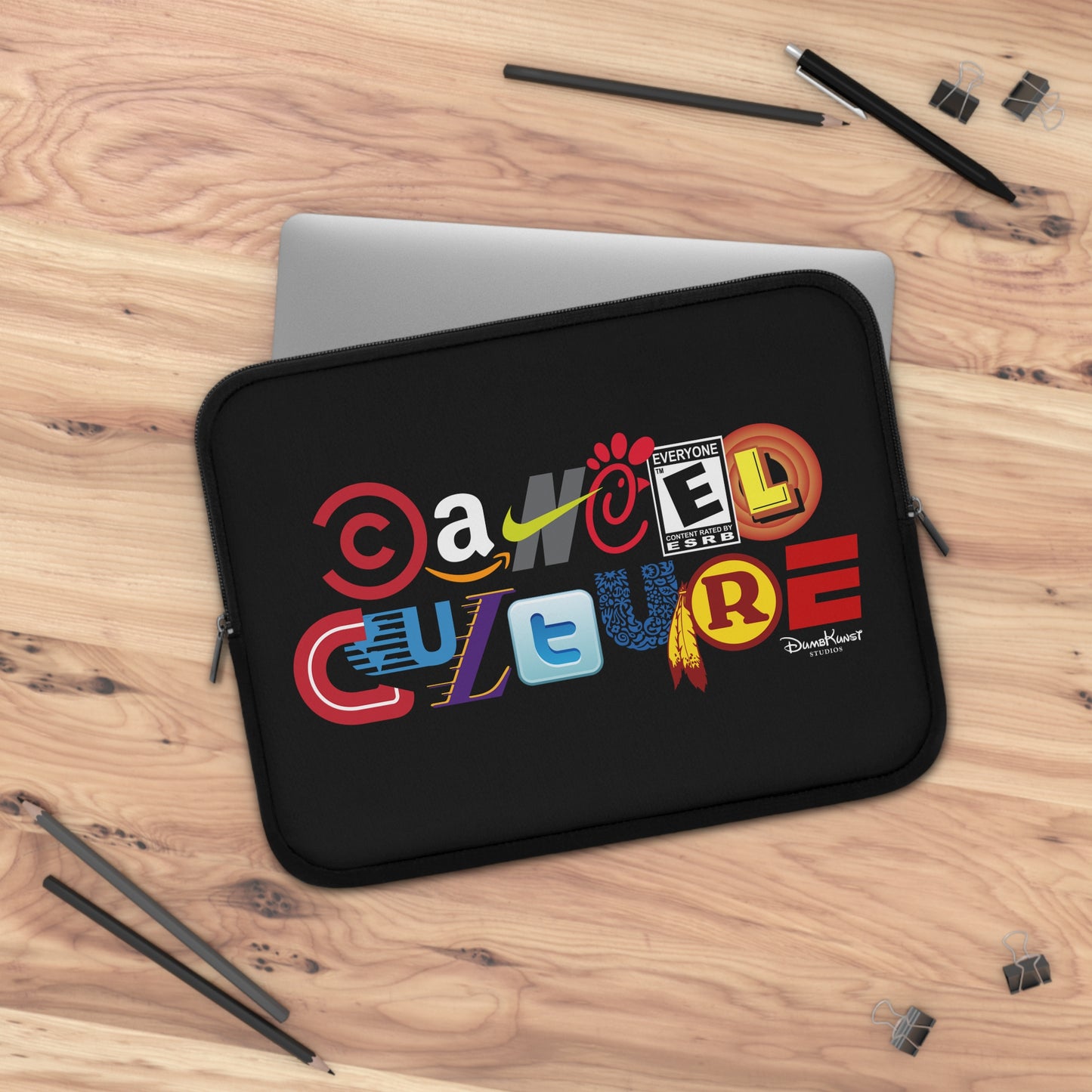 DK53: Cancel Culture - Padded Laptop / Tablet Sleeve