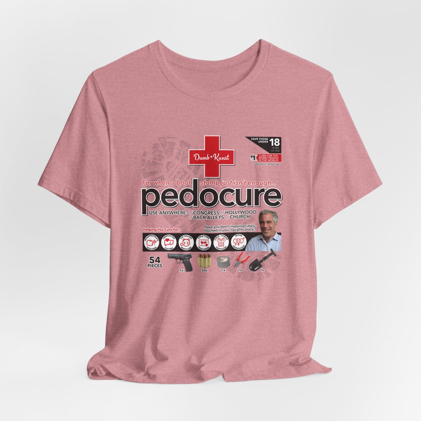 DK82: Pedocured - Unisex S/S T-Shirt