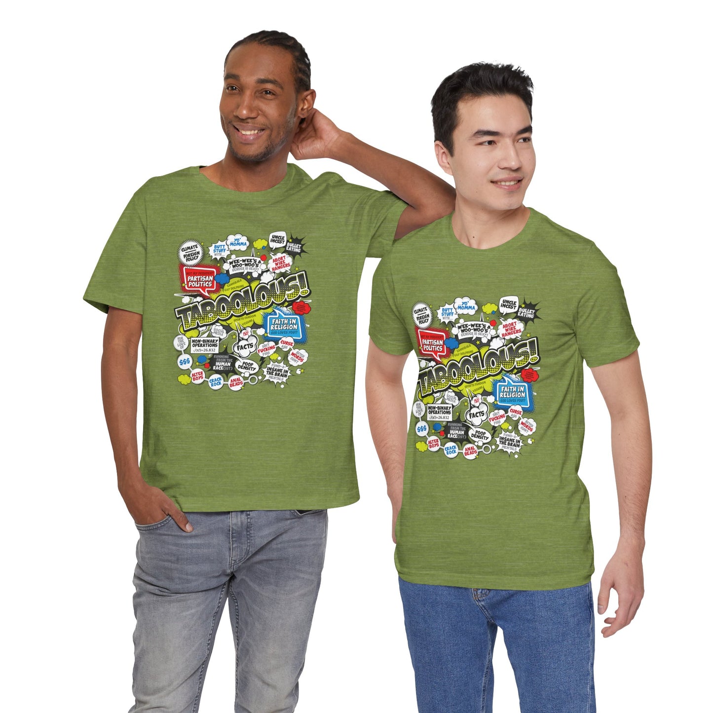 DK187: Taboolous! - Unisex S/S T-Shirt