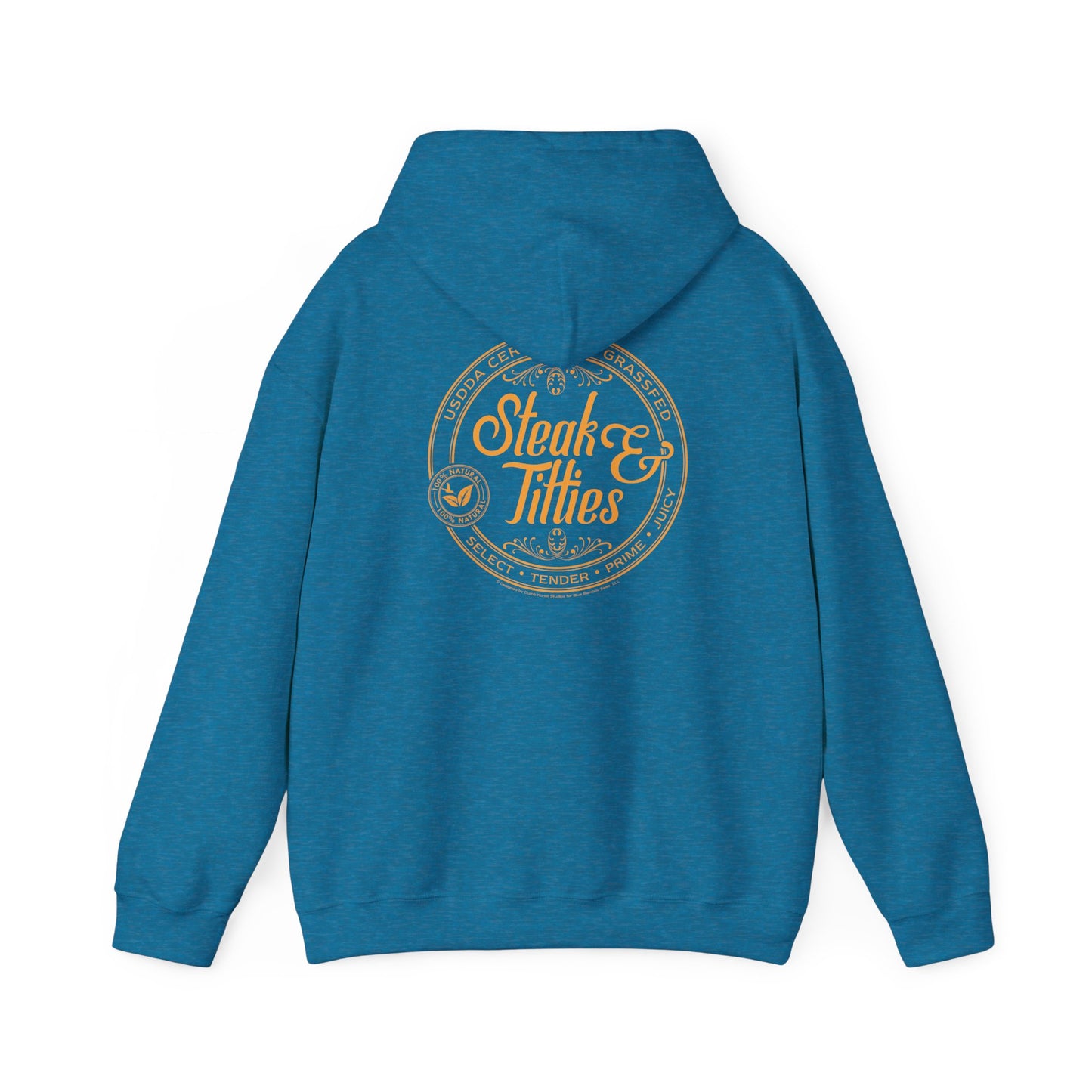 DK225: Steak & Titties - Adult Hooded Sweatshirt