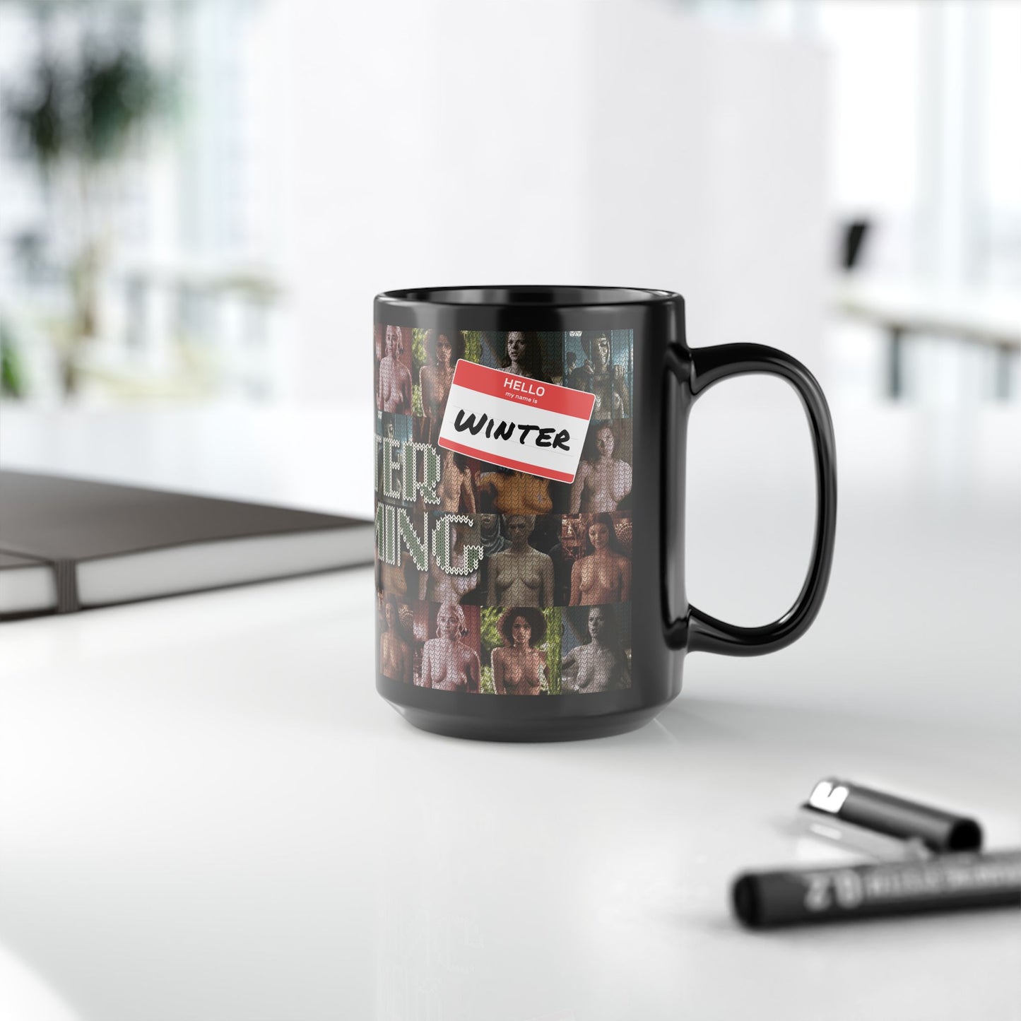 DK193: Winter Is Cuming - Ceramic Coffee Mugs
