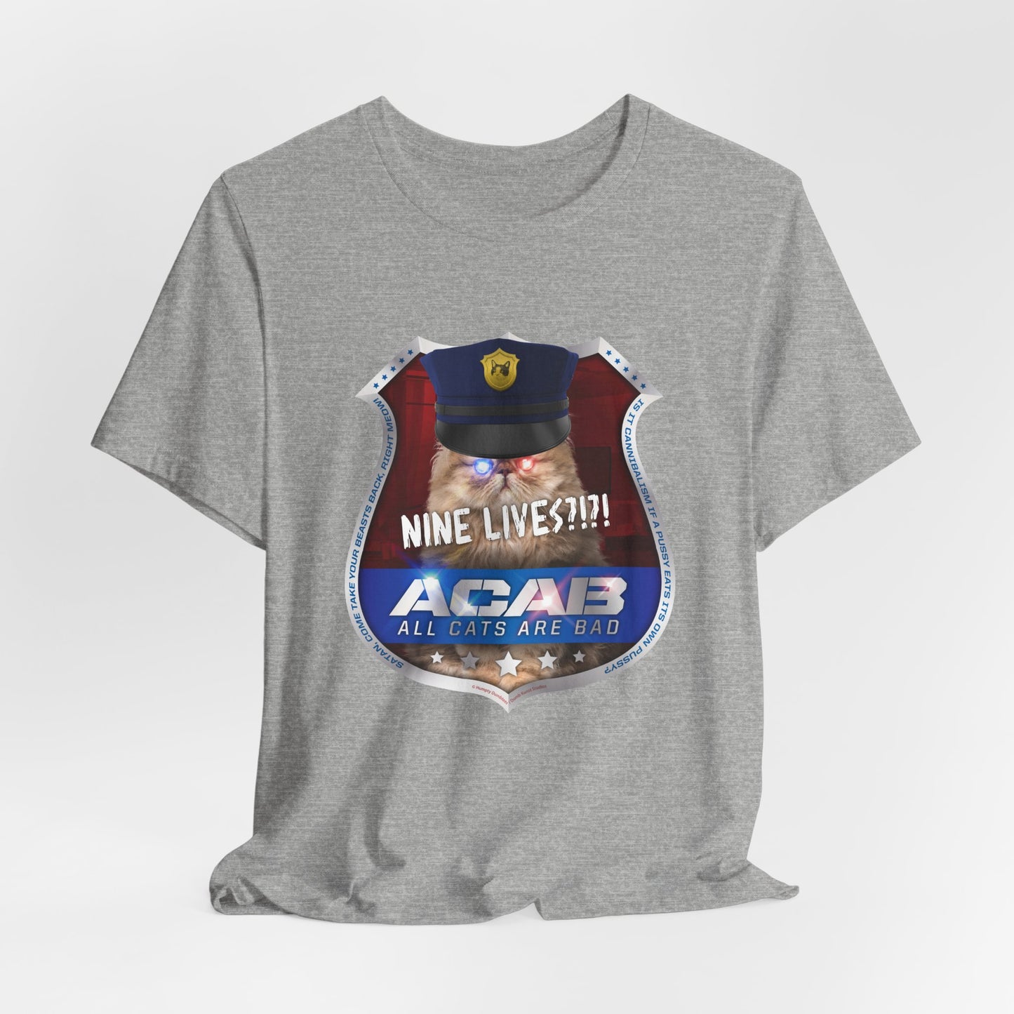 DK210: A.C.A.B. (Cats Edition) - Unisex S/S T-Shirt