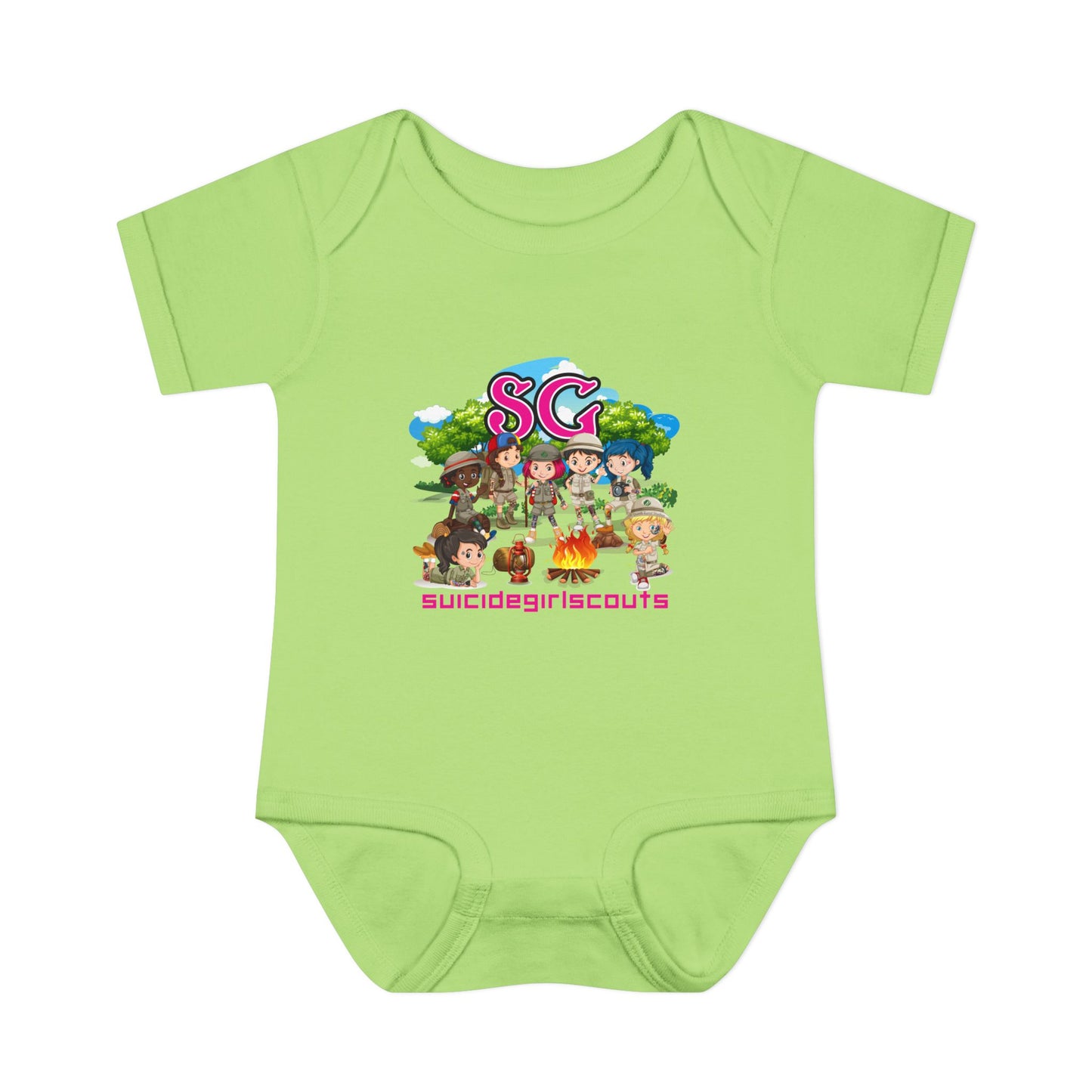 DK66: Suicide Girlscouts - Infant Sized Onsie