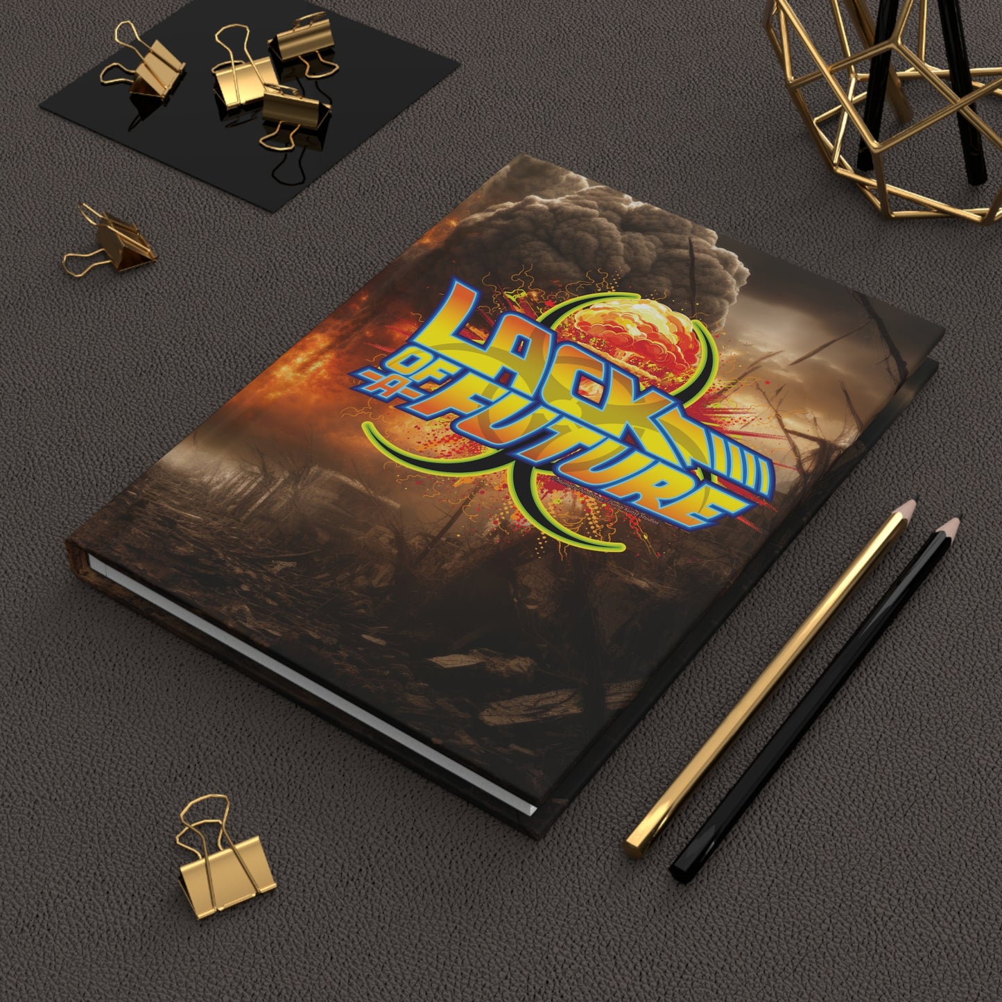 DK118: Lack Of A Future - Hardcover Writing Journal