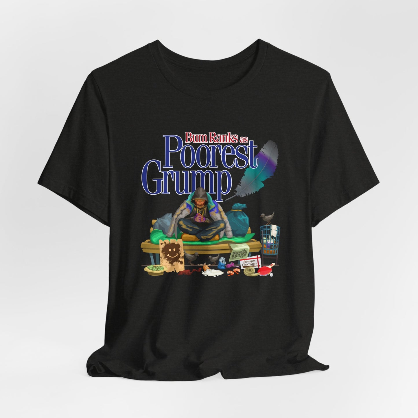 DK146: Poorest Grump - Unisex S/S T-Shirt