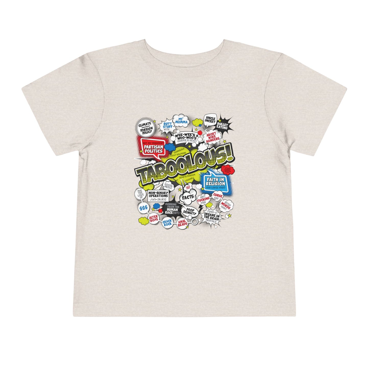 DK187: Taboolous - Toddler Sized T-Shirt