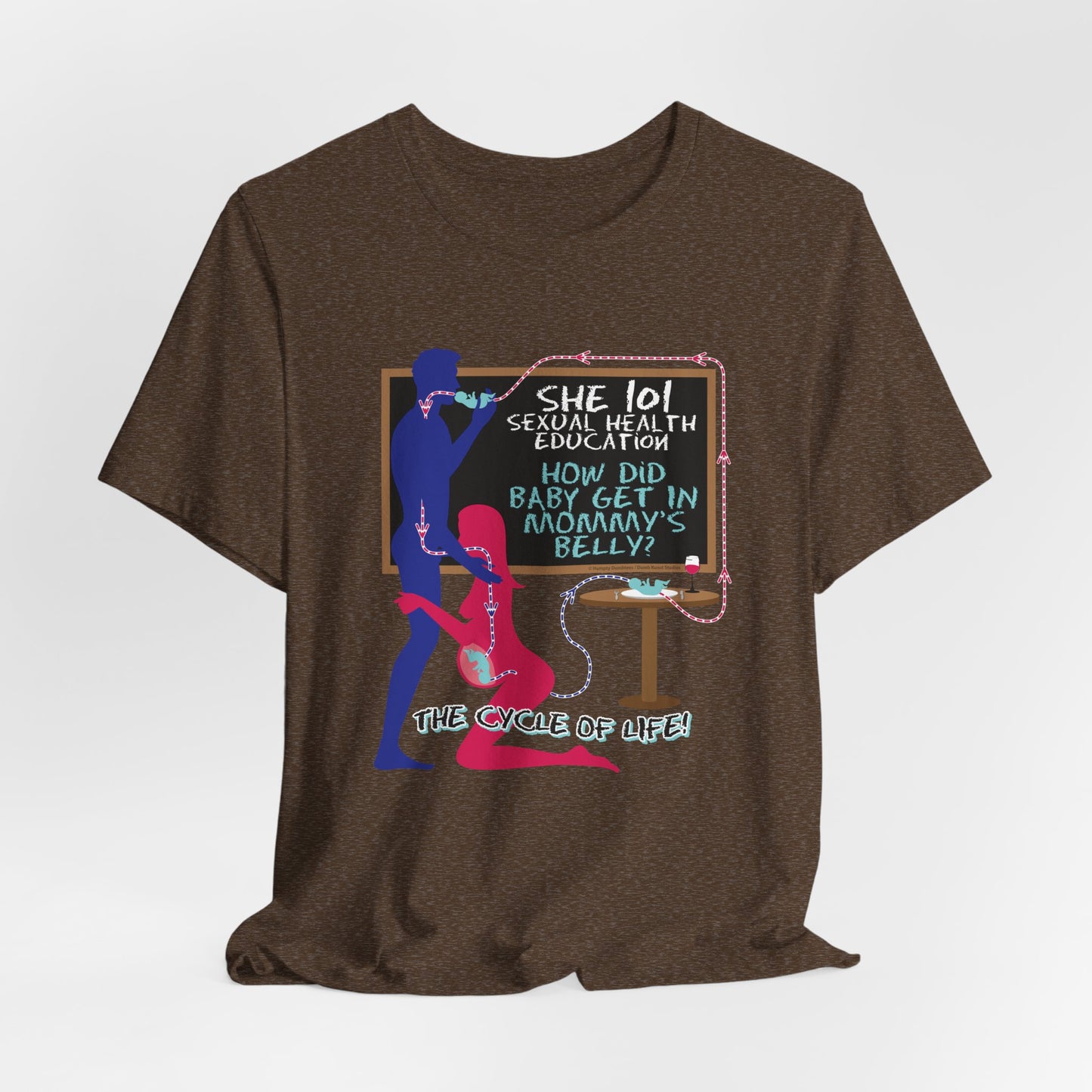 DK184: Baby In The Belly - Unisex S/S T-Shirt