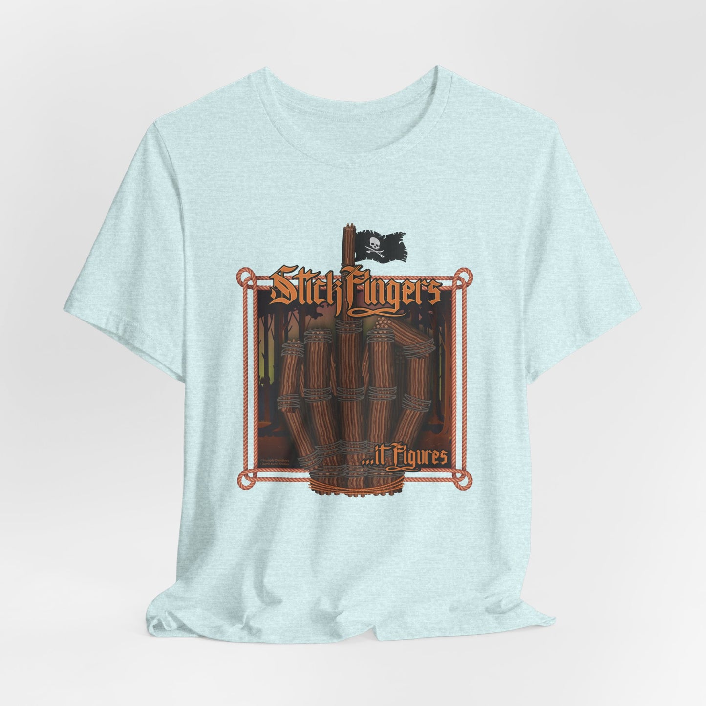 DK218: It Stick Figures - Unisex S/S T-Shirt