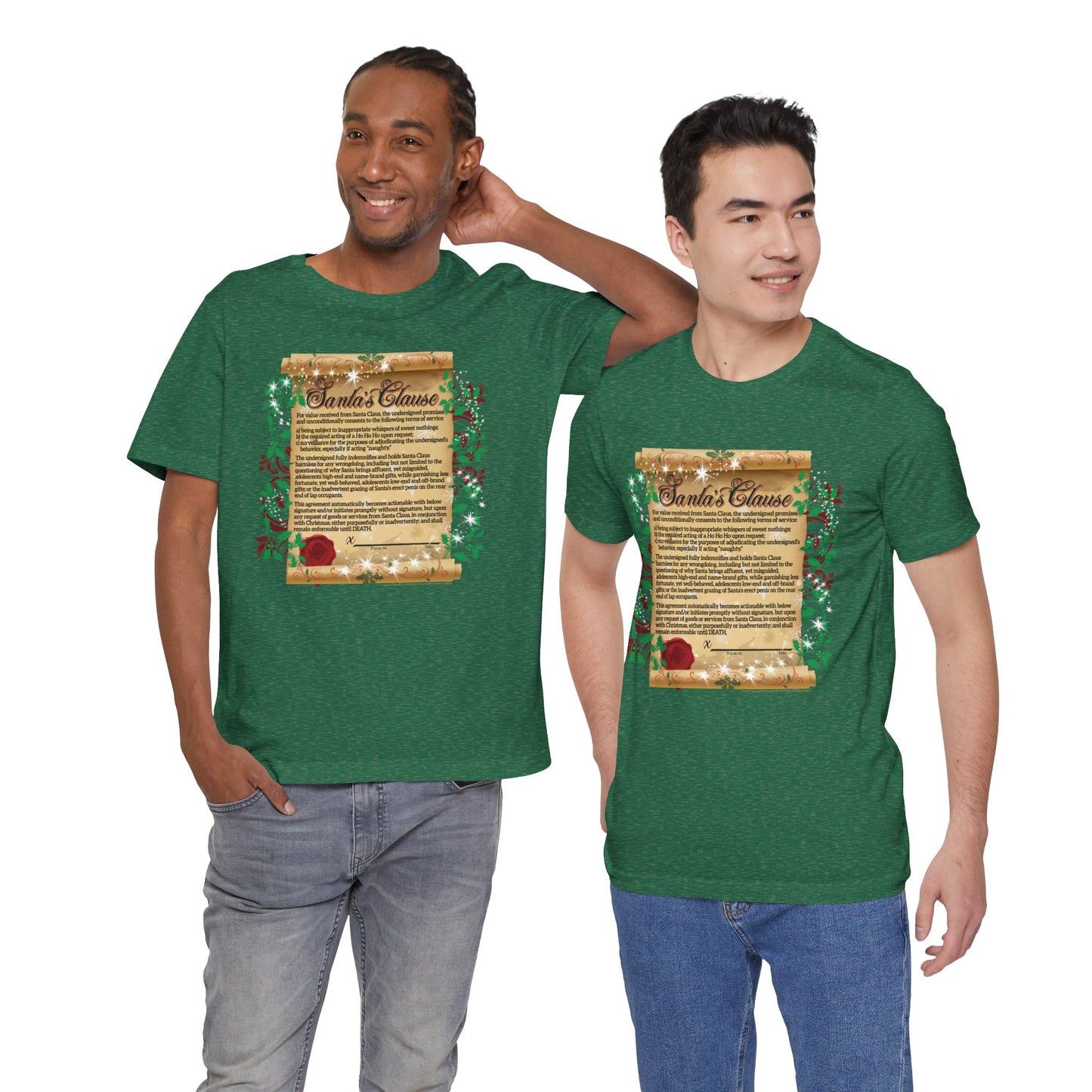 DK35: Santa's Clause - Unisex S/S T-Shirt