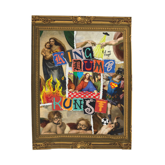 DK169: Kingdumb Kunst - Velveteen Plush Blanket