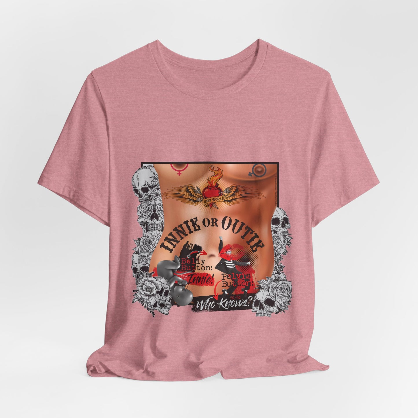 DK215: Innie or Outie - Unisex S/S T-Shirt