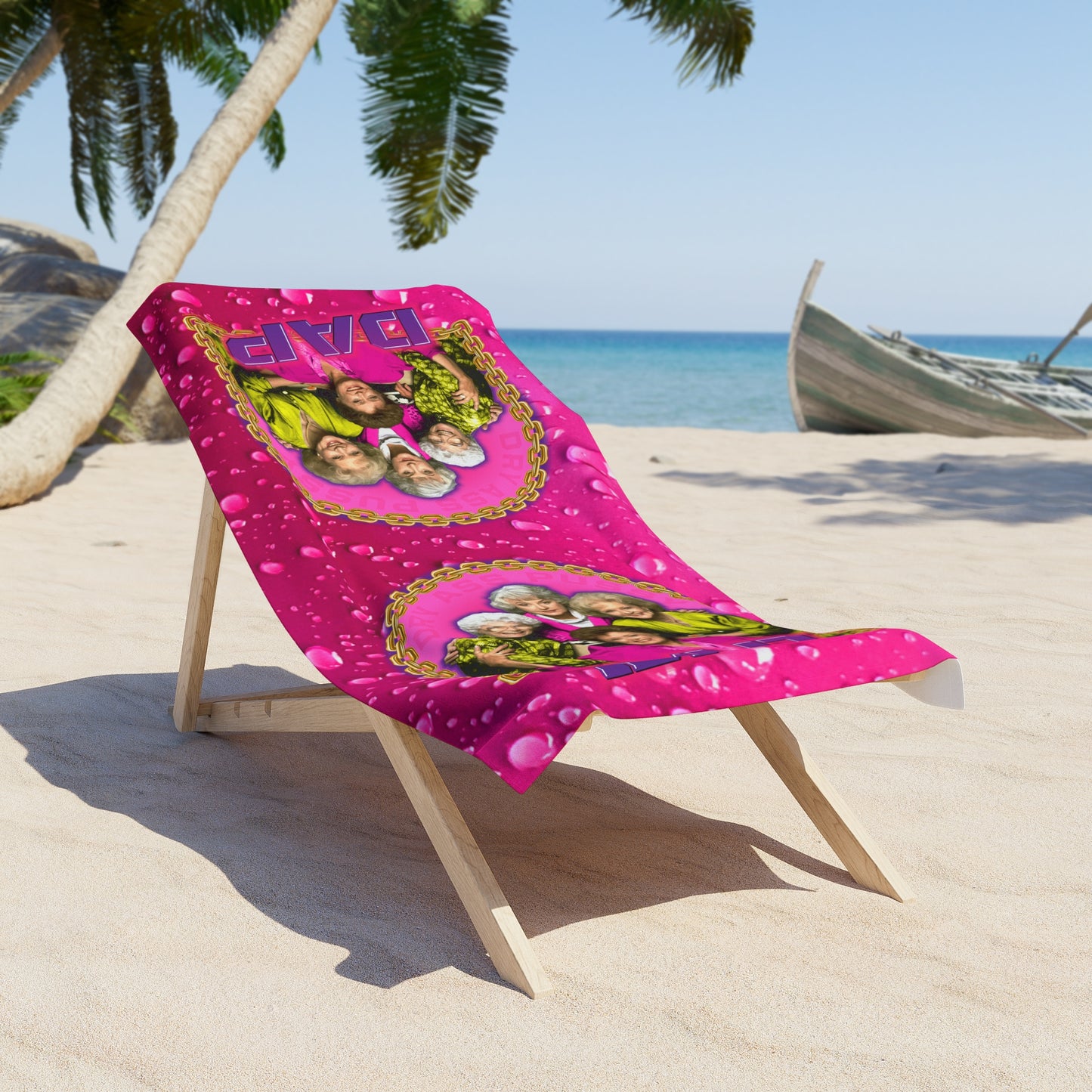 DK8: D.A.P. - 30"x60" Beach Towel