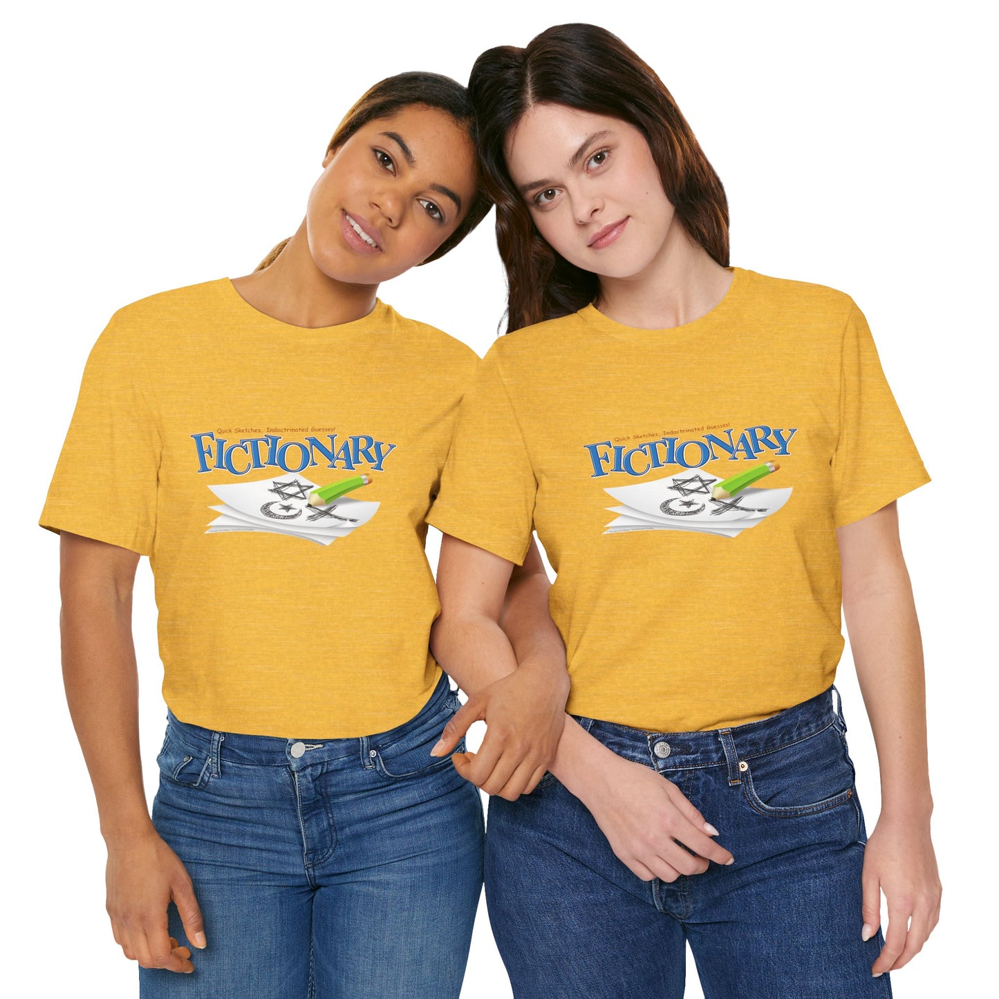 DK205: Fictionary (All Religion Edition) - Unisex S/S T-Shirt