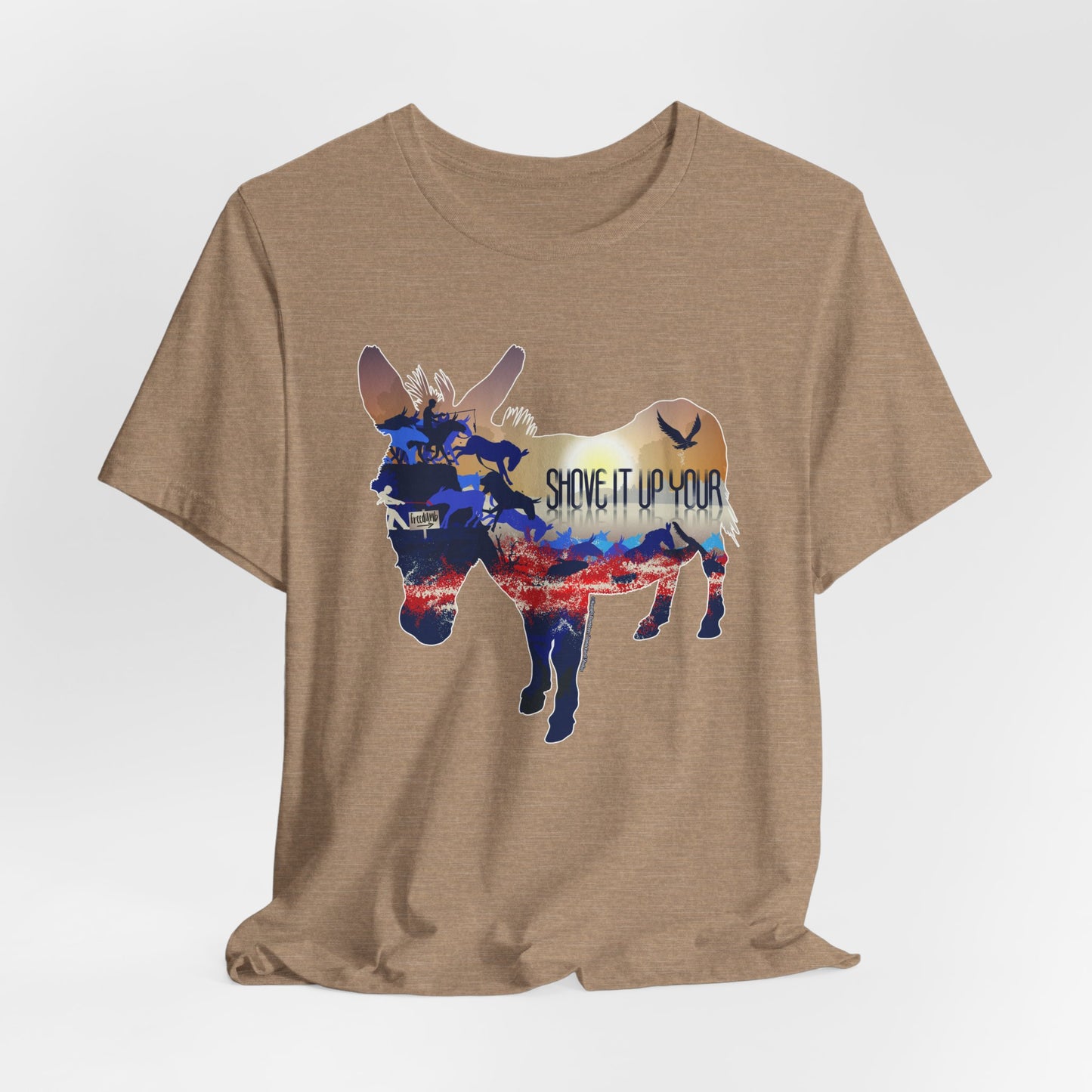 DK85: Shove It Up Your - Unisex S/S T-Shirt