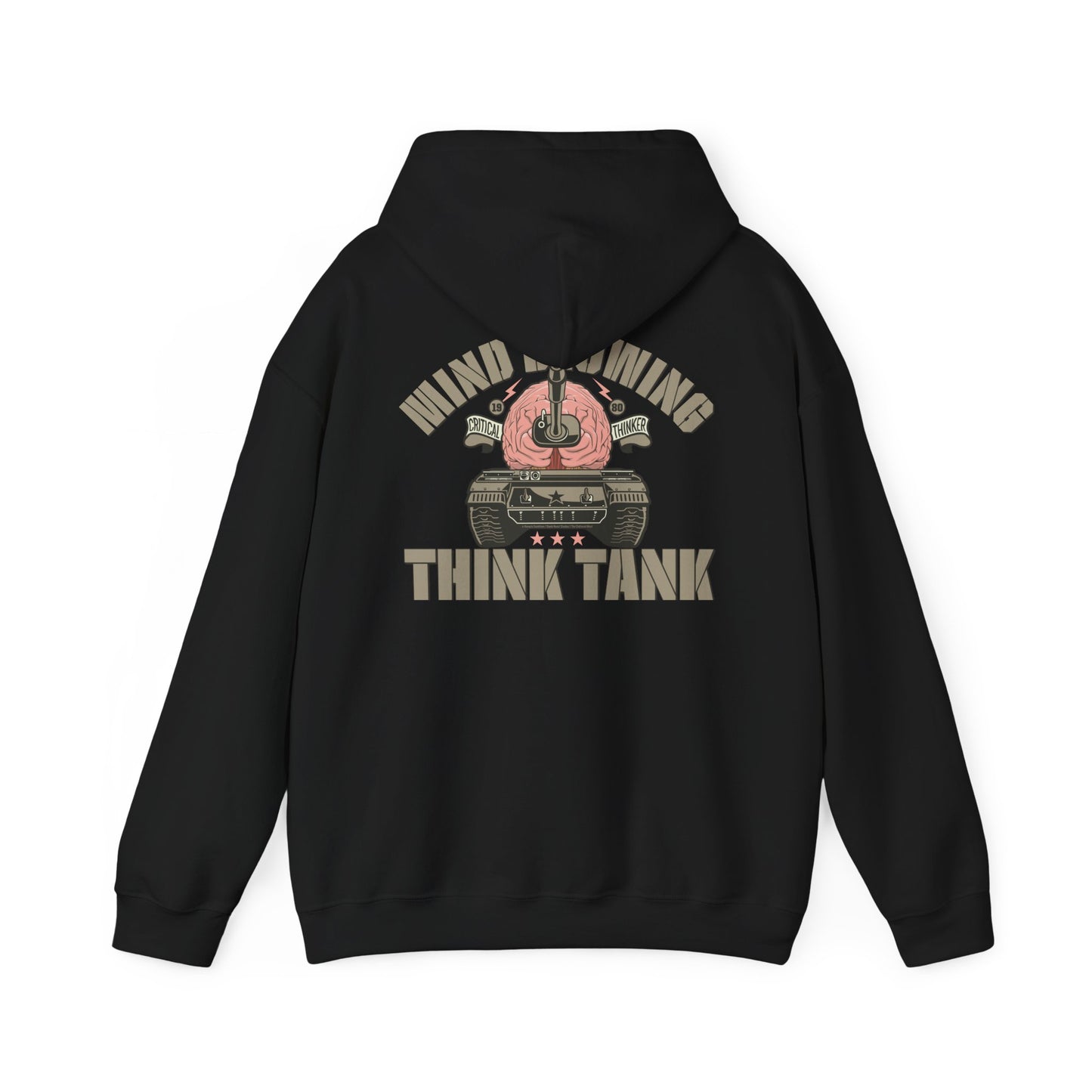 DK125: Think Tank - Adult Hooded Sweatshirt